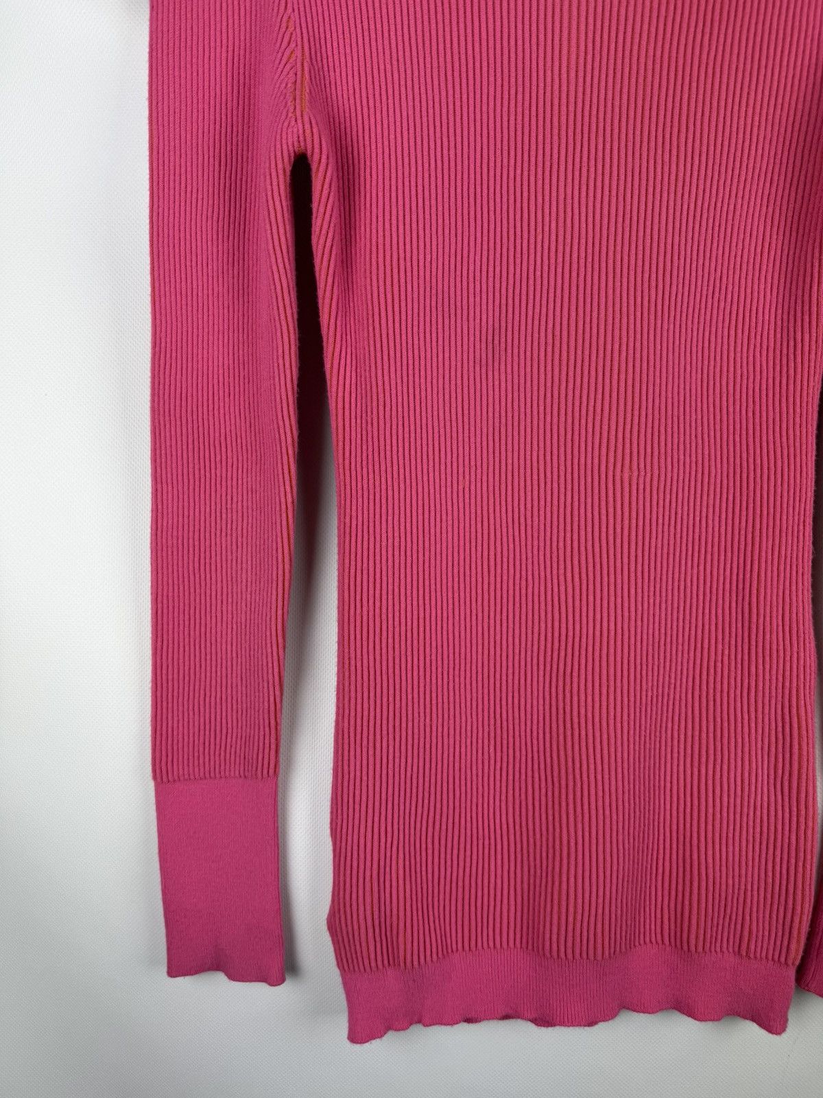 Jacquemus Jacquemus Reversible Ribbed Knitted Viscose Sweater Pullover Size M / US 6-8 / IT 42-44 - 15 Thumbnail