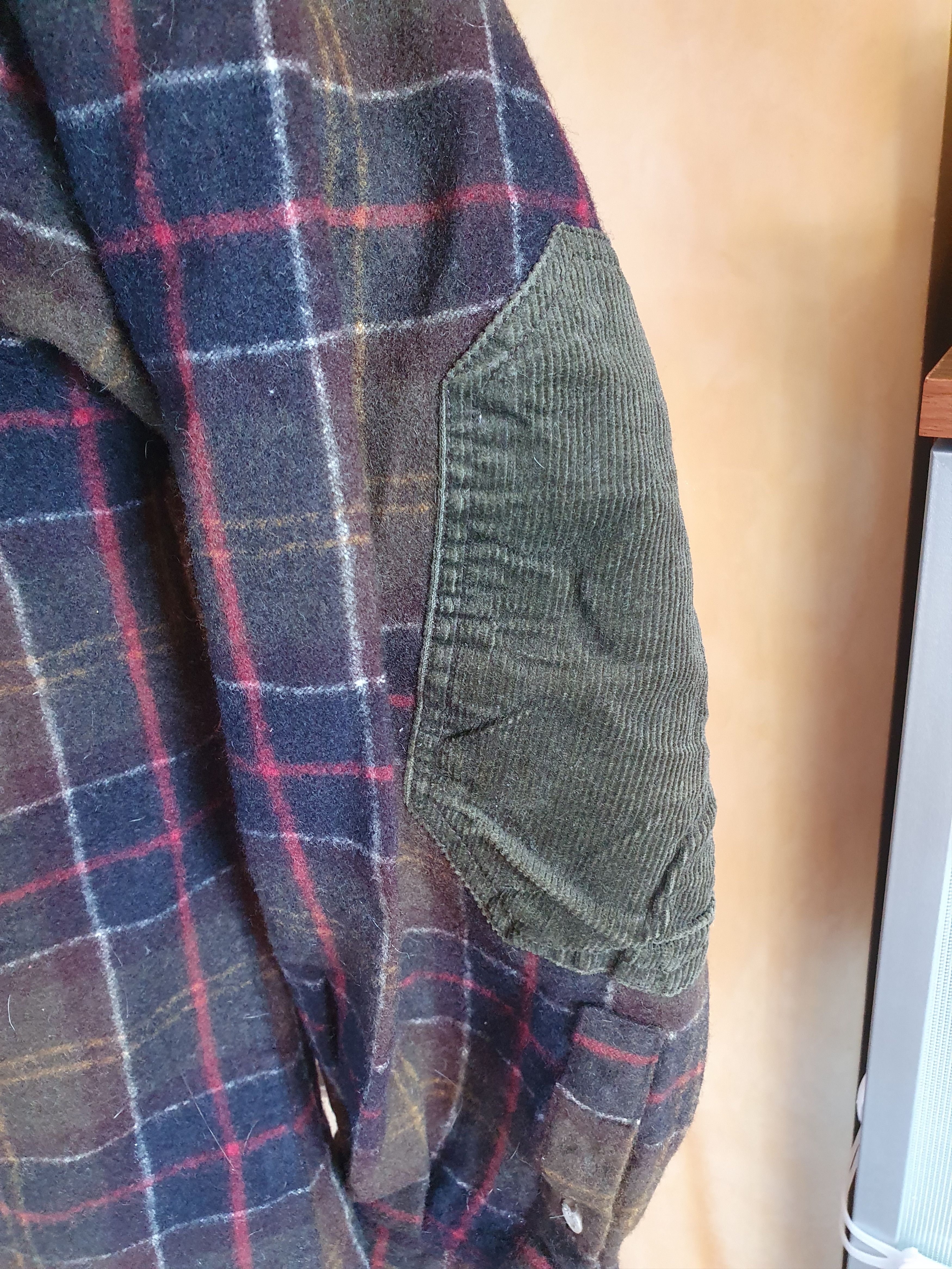 Barbour Barbour Merino Tartan Shirt S1050 Elbow Corduroy Patches szS Size US S / EU 44-46 / 1 - 11 Thumbnail