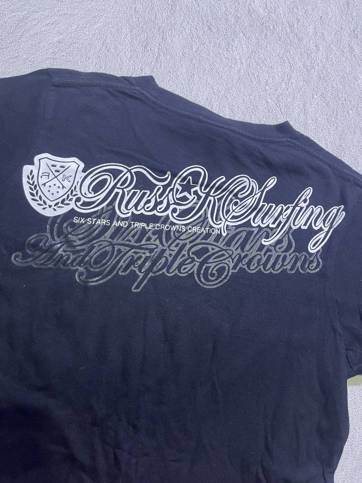 Japanese Brand Y2K RUSS-K long sleeve tshirt Size US S / EU 44-46 / 1 - 3 Thumbnail