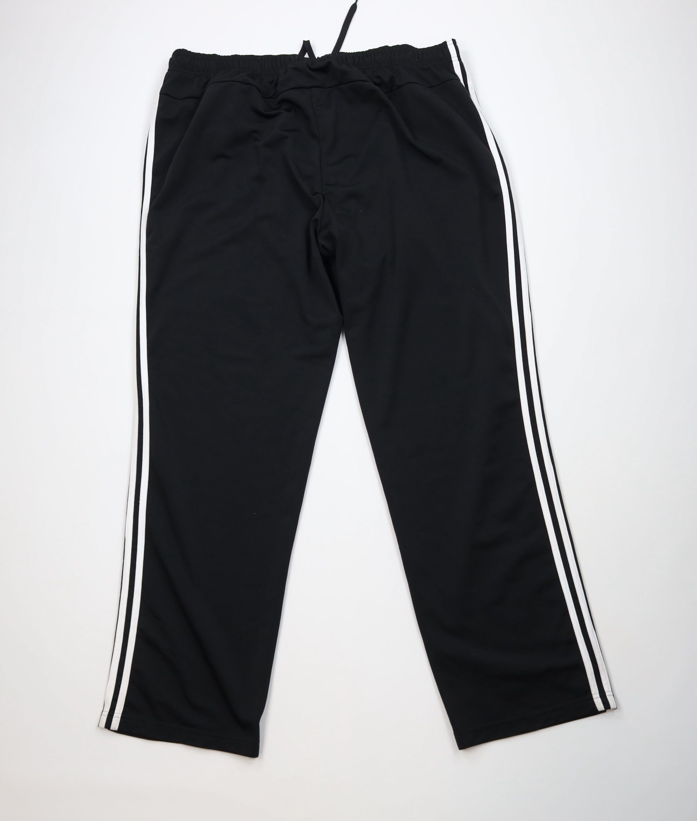 Adidas Vintage Y2K Adidas Striped Wide Leg Sweatpants Pants Black Size US 42 / EU 58 - 11 Thumbnail