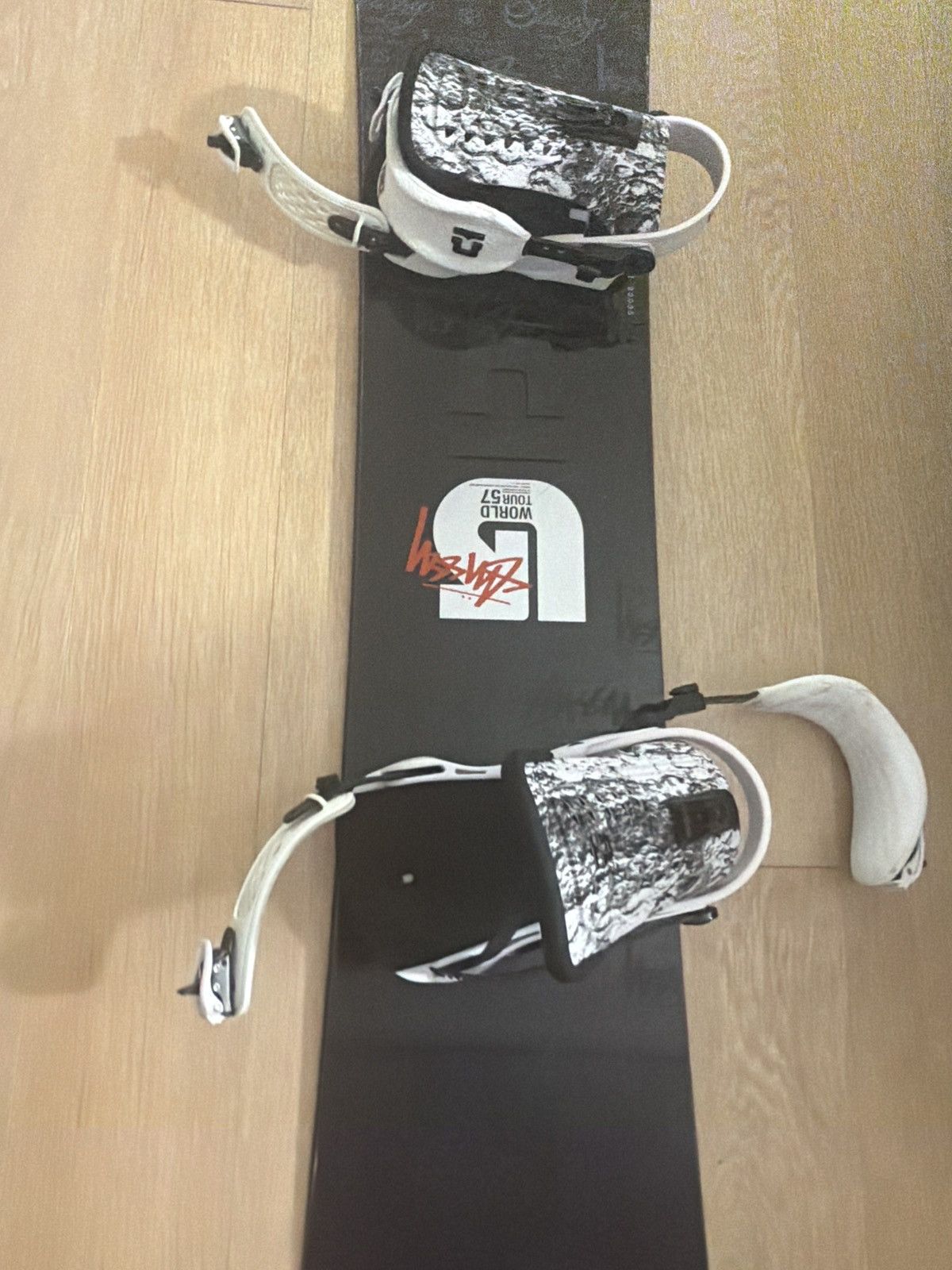 Stussy Stussy x Burton World Tour 57 Snowboard Rare Size ONE SIZE - 4 Thumbnail