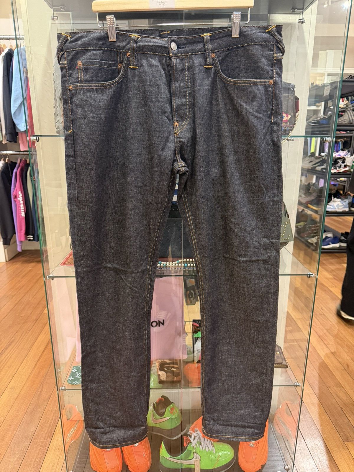 Evisu Evisu Daruma Buddies Daicock Print Slim Jeans Size US 38 / EU 54 - 1 Thumbnail