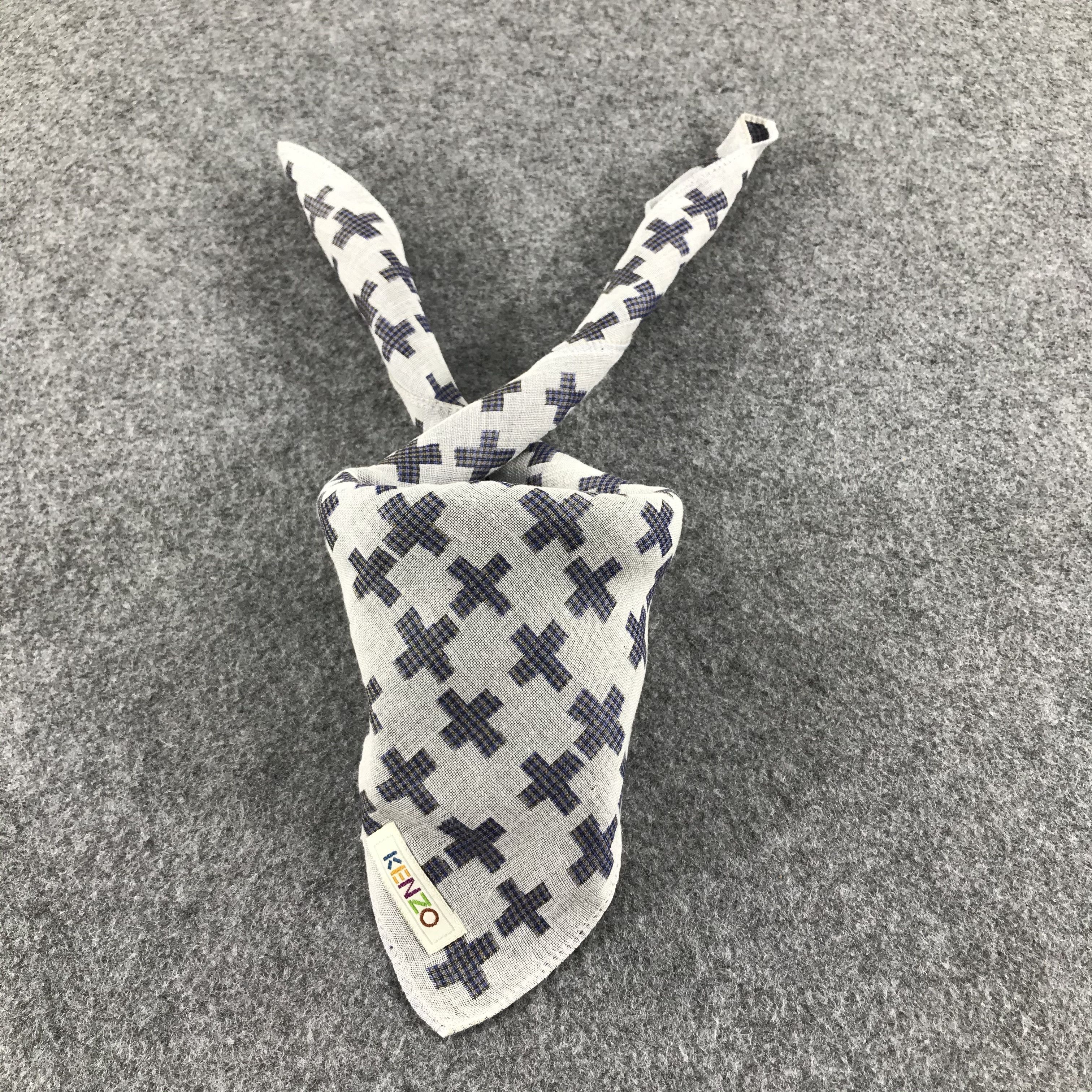 Kenzo Kenzo Crosses Handkerchief Neckerchief Bandana H461 Size ONE SIZE - 1 Thumbnail