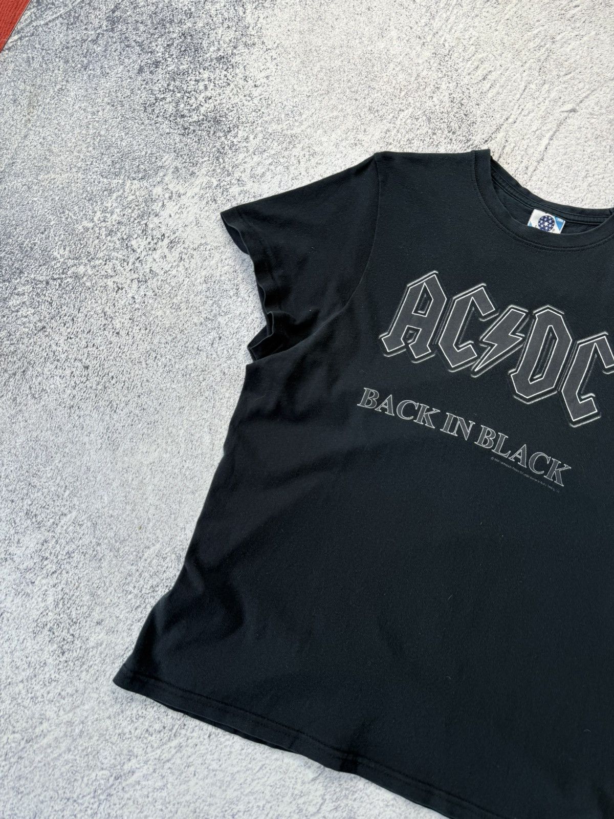 AC/DC Vintage AC/DC Back in Black 2004 T-shirts tour tee Size US L / EU 52-54 / 3 - 5 Thumbnail