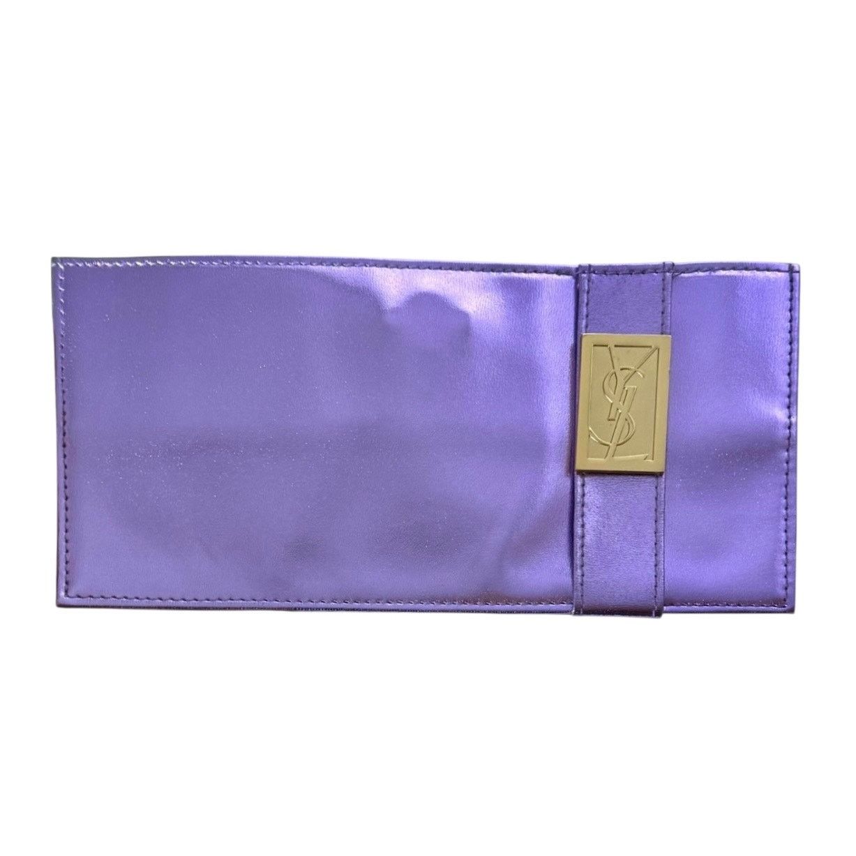 Saint Laurent Paris YSL Beaute Purple Long Wallet Size ONE SIZE - 1 Thumbnail