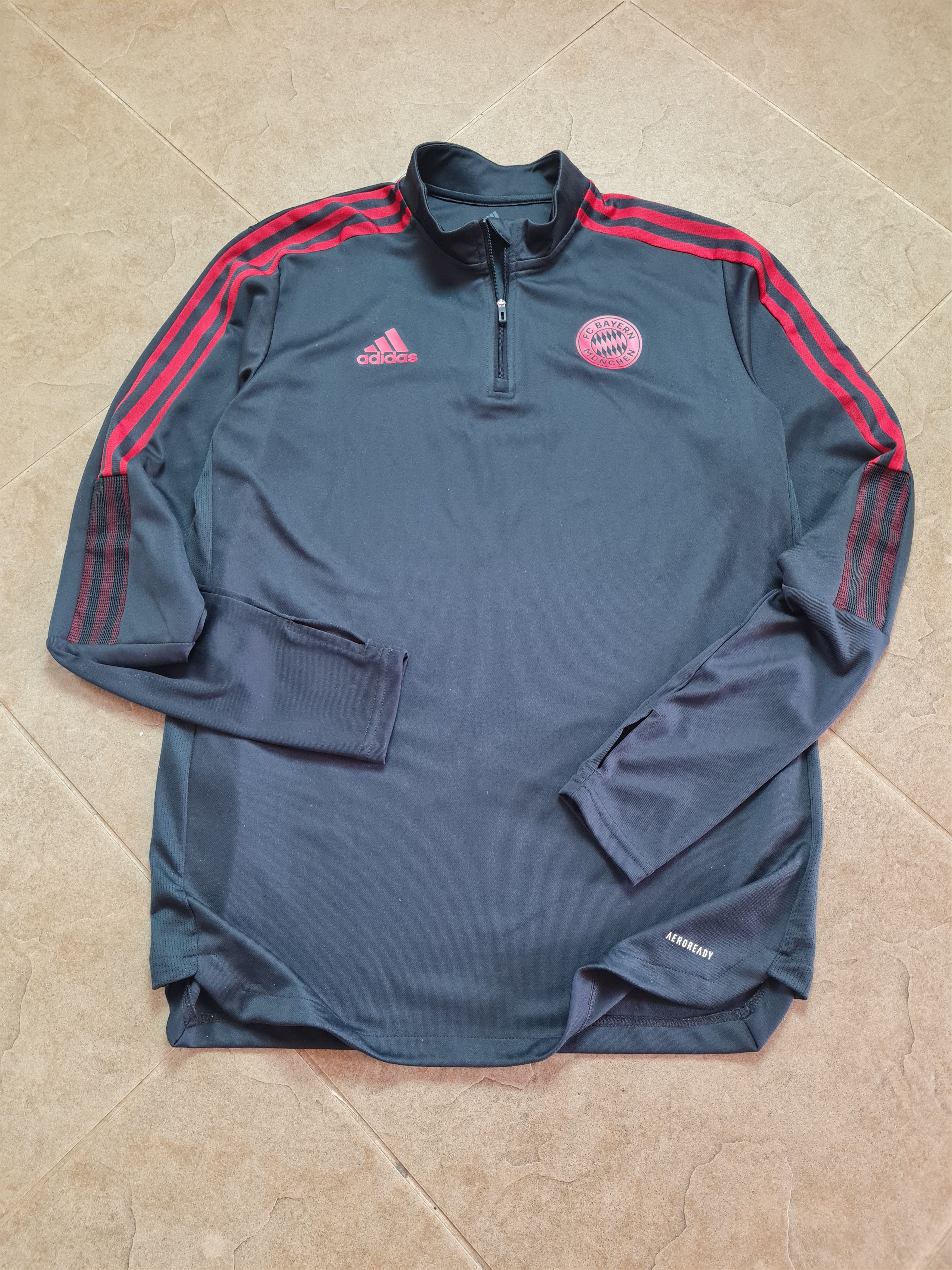 Adidas Jersey Adidas FC Bayern 21/22 Training Soccer Top Sweatshirt Size US L / EU 52-54 / 3 - 1 Thumbnail