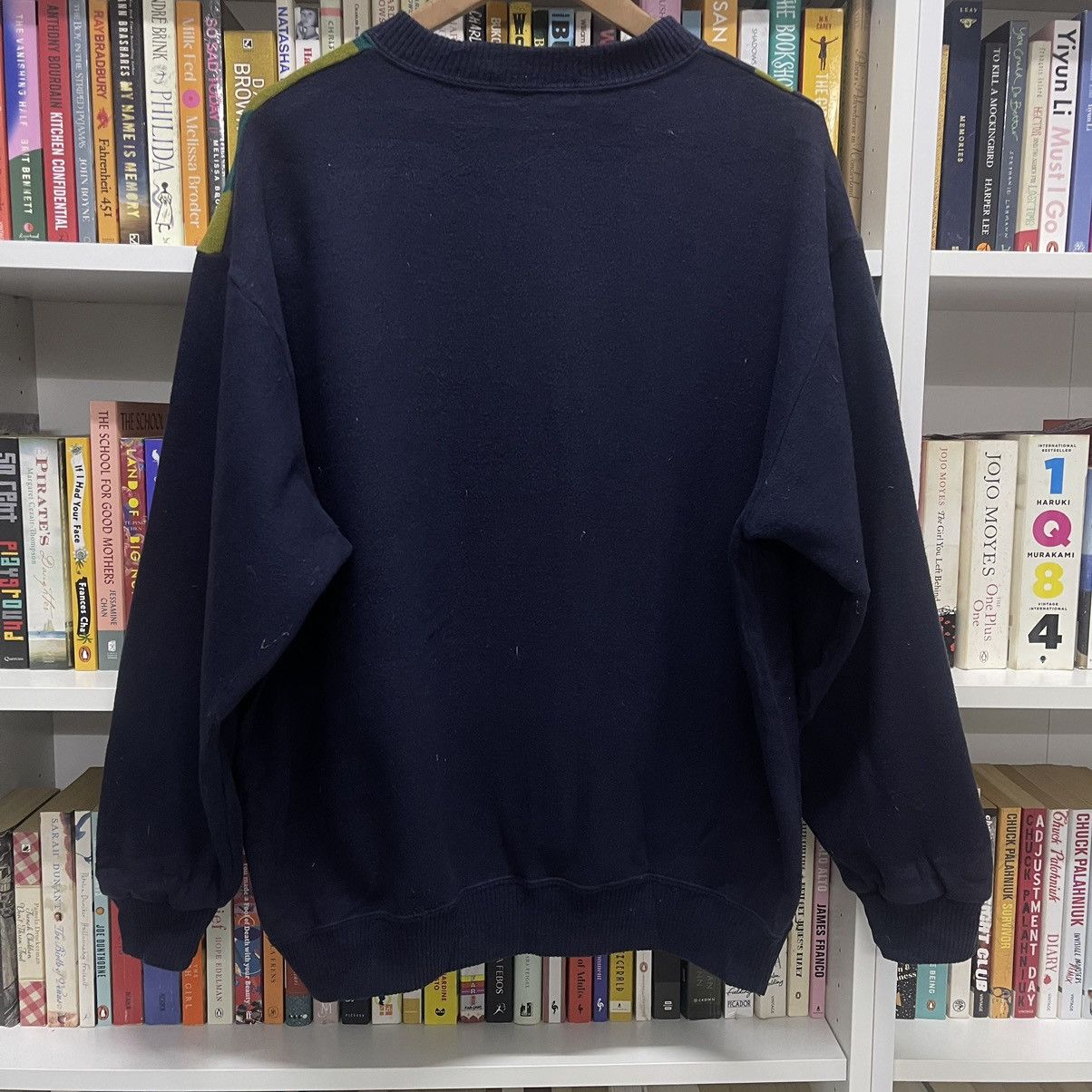 Valentino × Vintage Vintage Rudolph Valentino Embroidered Sweatshirt Size US L / EU 52-54 / 3 - 2 Thumbnail