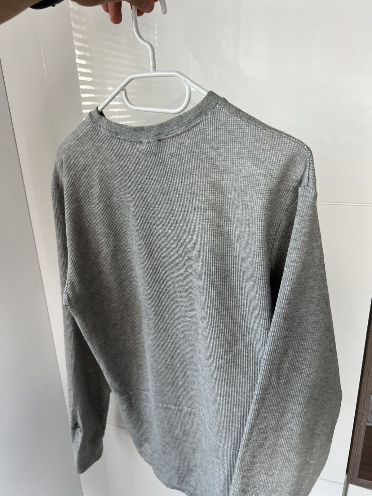 Nike SB Nike SB Gray Knitted Sleeve Logo Towel Cotton Long Sleeve Size US M / EU 48-50 / 2 - 7 Thumbnail