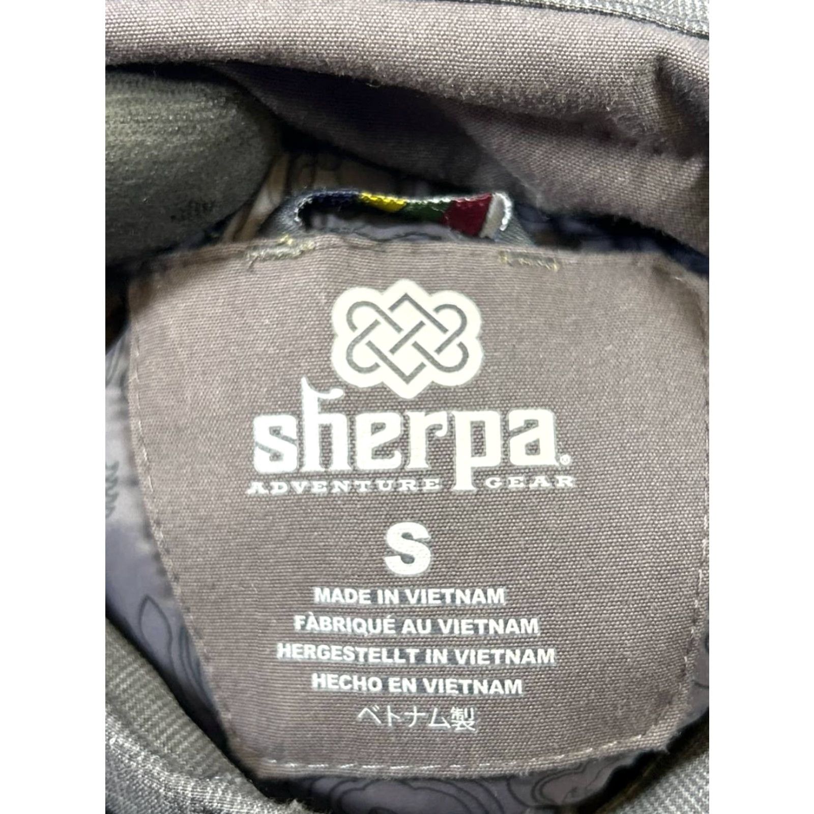 Vintage Sherpa Jacket Womens Small Purple Gray Down Insulated Full Zip Puffer Size S / US 4 / IT 40 - 3 Thumbnail