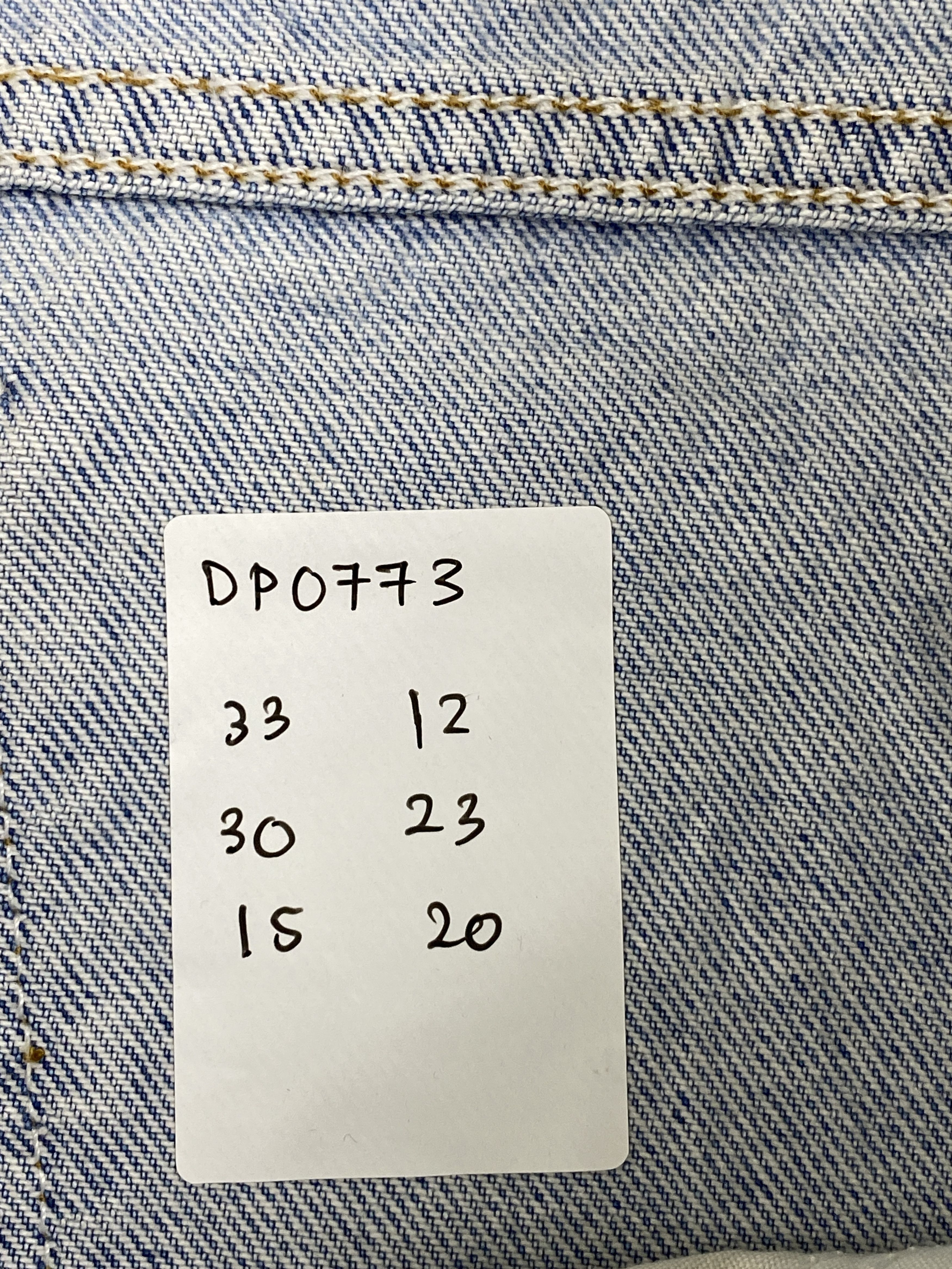 Levi's × Vintage Vintage 90s Levis 634 Orange Tabs Light Washed Jeans Size US 33 - 14 Thumbnail