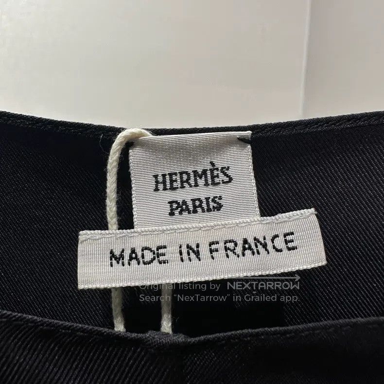 Hermes Hermes Chain Pattern Short Sleeve Dress Size XS / US 0-2 / IT 36-38 - 3 Thumbnail
