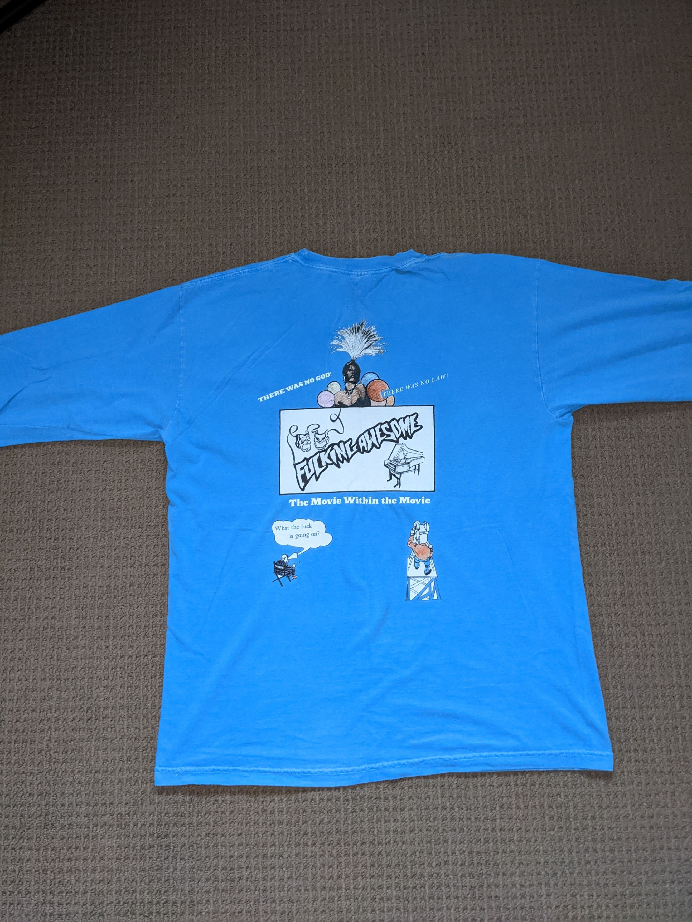 Fucking Awesome Blue FA Shirt Size US L / EU 52-54 / 3 - 4 Thumbnail