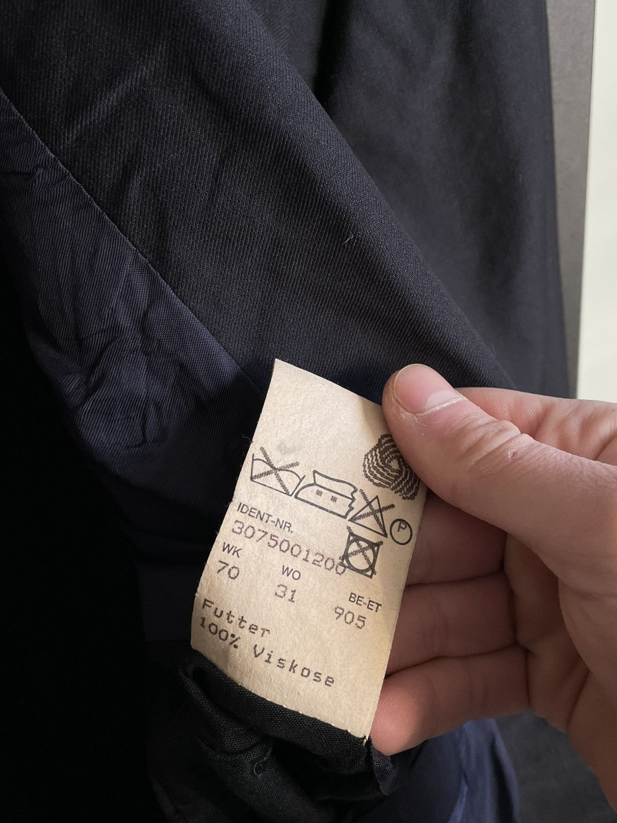 Loro Piana × Vintage Vintage Ing. Loro Piana Winiker Lenox Blazer Size 38L - 12 Thumbnail