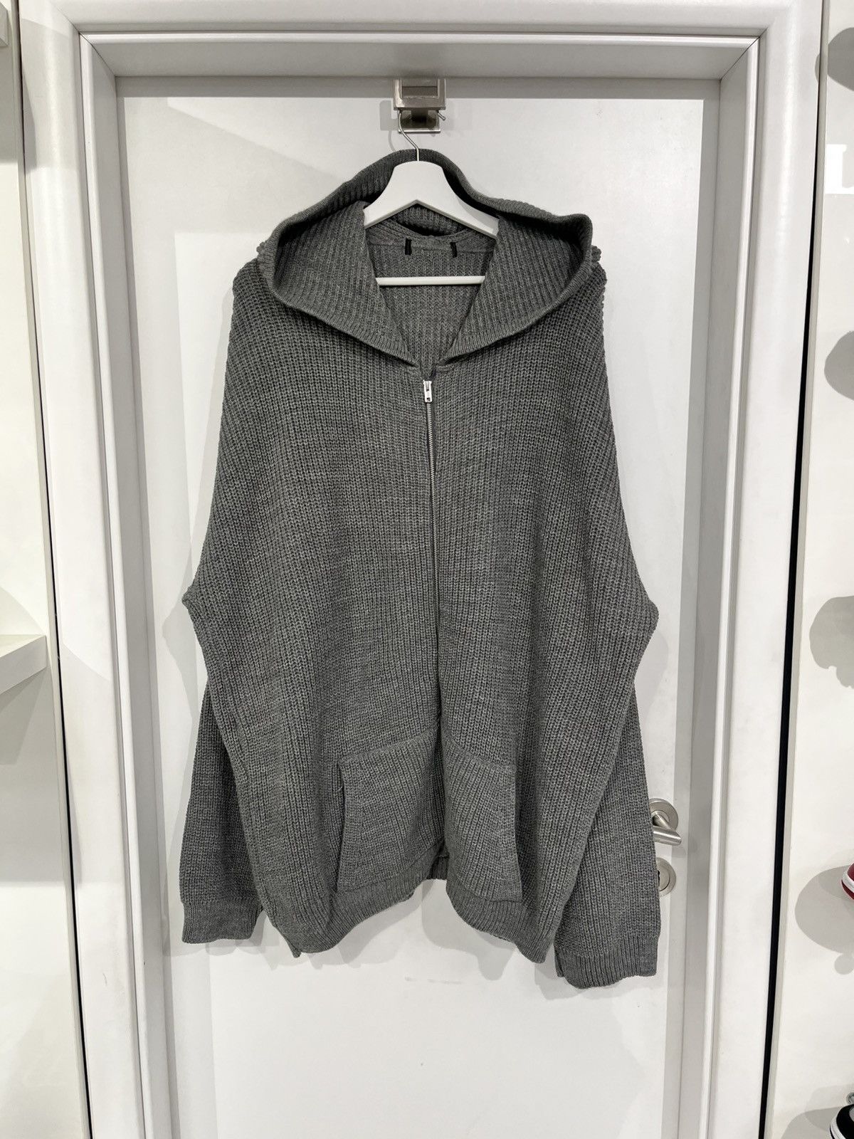 Boohoo Grey Zip Hoodie Size US XL / EU 56 / 4 - 1 Thumbnail