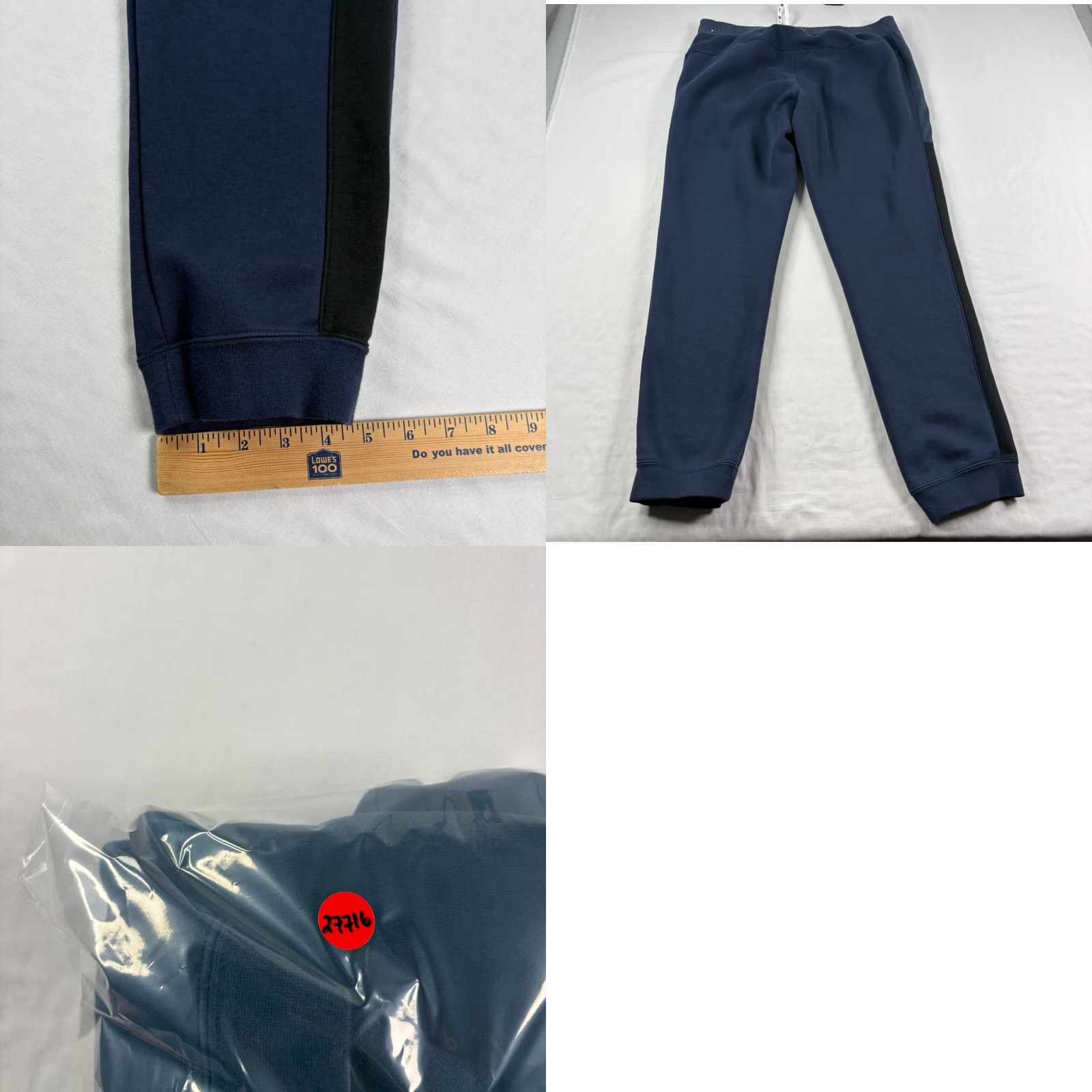 Nike Nike Club Fleece Jogger Sweatpants Mens 2XL Blue Tapered Lounge Stretch Size US 39 - 8 Thumbnail