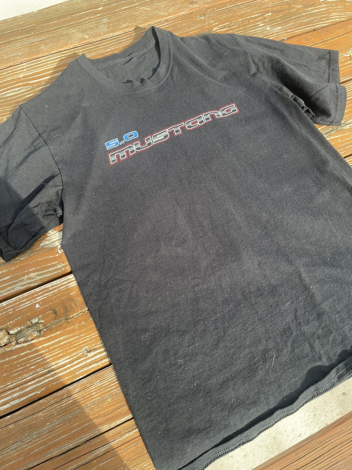 Ford × Vintage Y2K Ford “5.0 Mustang” Vintage Shirt Size US L / EU 52-54 / 3 - 2 Thumbnail