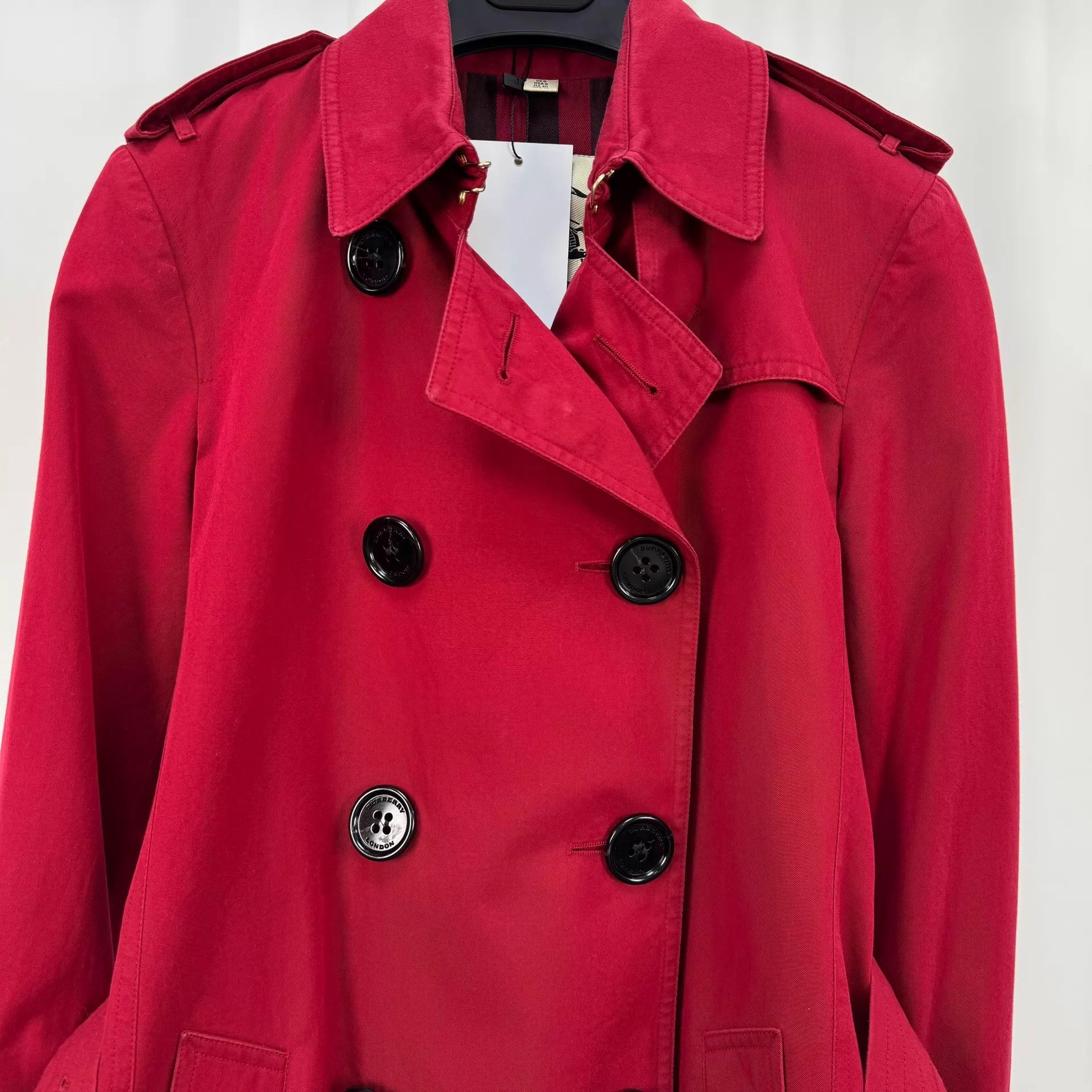 Burberry Burberry Double Breasted Lining Check Trench Coat UK8 MINT Size S / US 4 / IT 40 - 3 Thumbnail