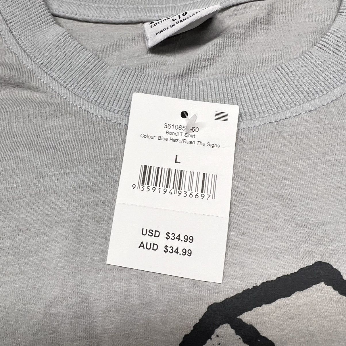 Cotton On Cotton On Recycle Tee Shirt Grey Loose Fit Bondi Earth Size US L / EU 52-54 / 3 - 8 Thumbnail