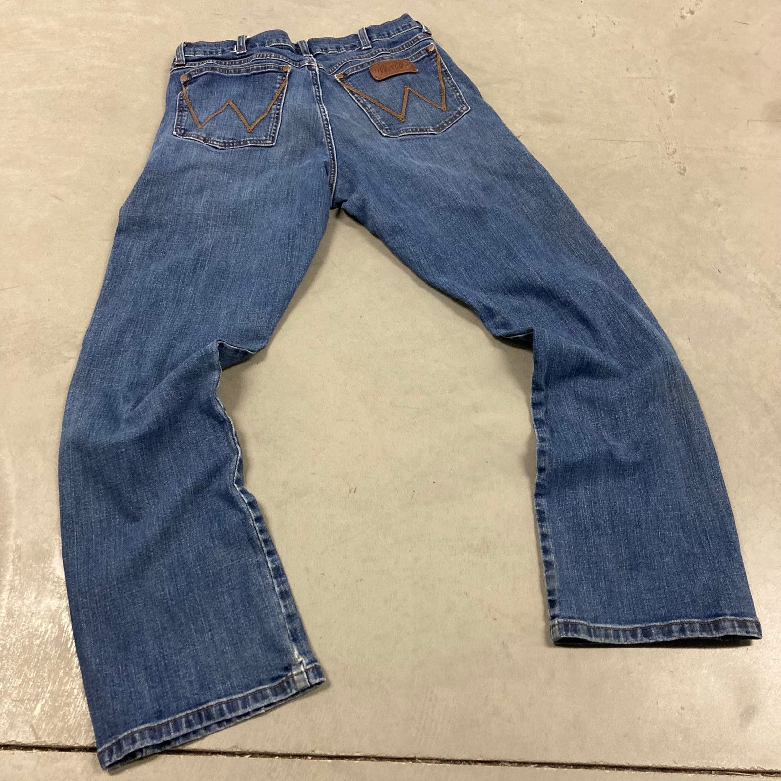 Vintage × Wrangler Wrangler y2k bootcut Jeans 31x32 Size US 31 - 2 Thumbnail