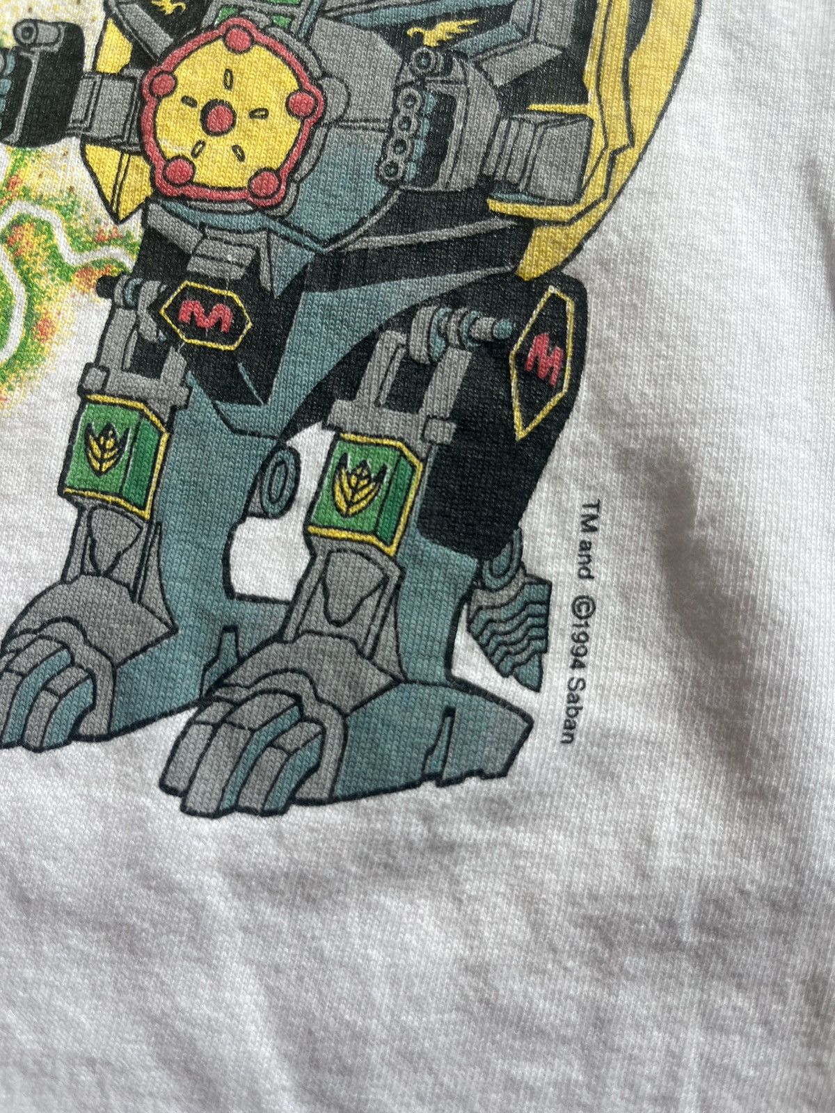 Vintage Vintage Green Ranger TOMMY Power Ranger 1994’s Saban Tshirt Size US S / EU 44-46 / 1 - 6 Thumbnail
