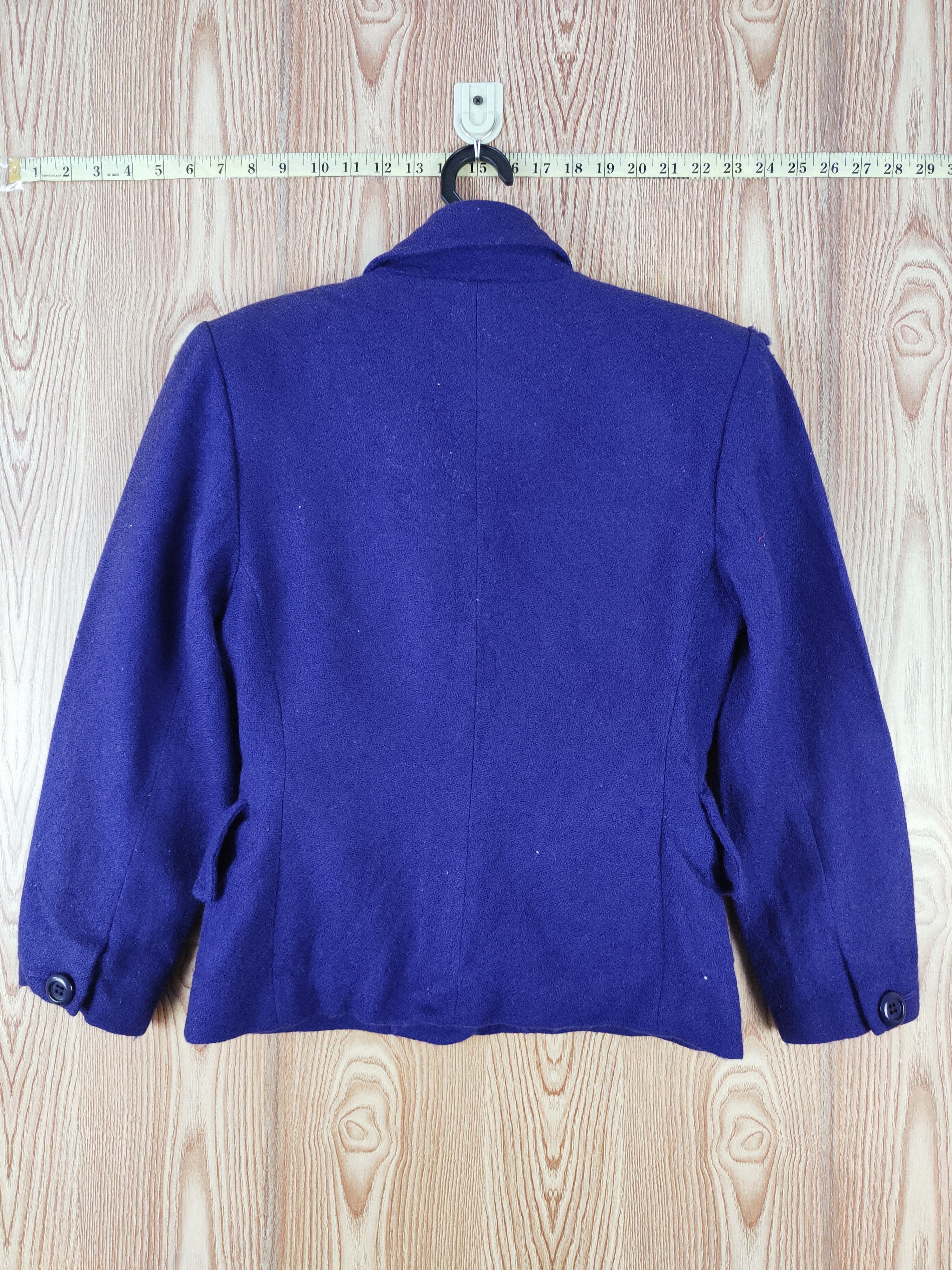 Yves Saint Laurent Yves Saint Laurent ripped vintage Purple Jackets #W468 Size M / US 6-8 / IT 42-44 - 9 Thumbnail