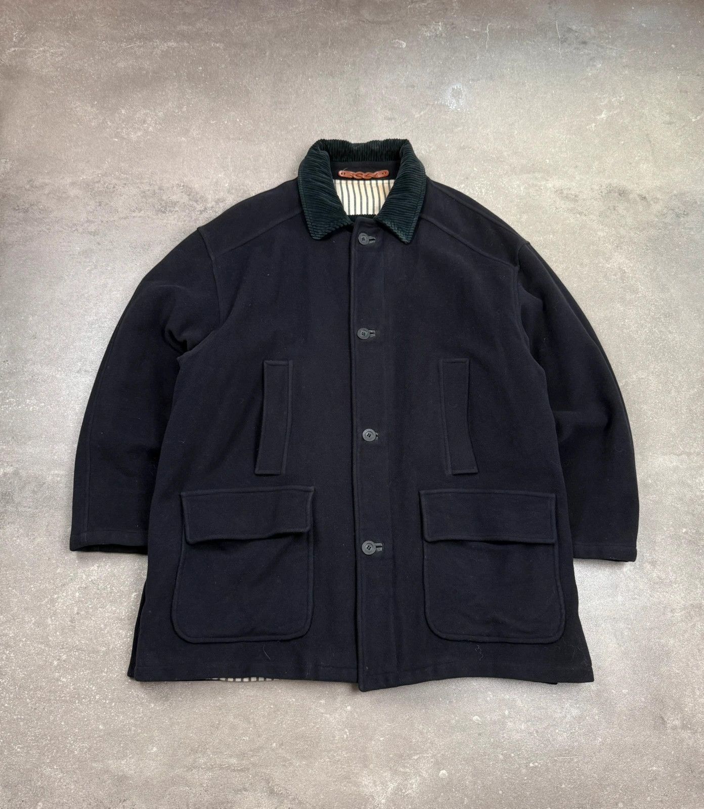 Ermenegildo Zegna Ermenegildo Zegna coat wool old money street wear Size US XL / EU 56 / 4 - 1 Thumbnail