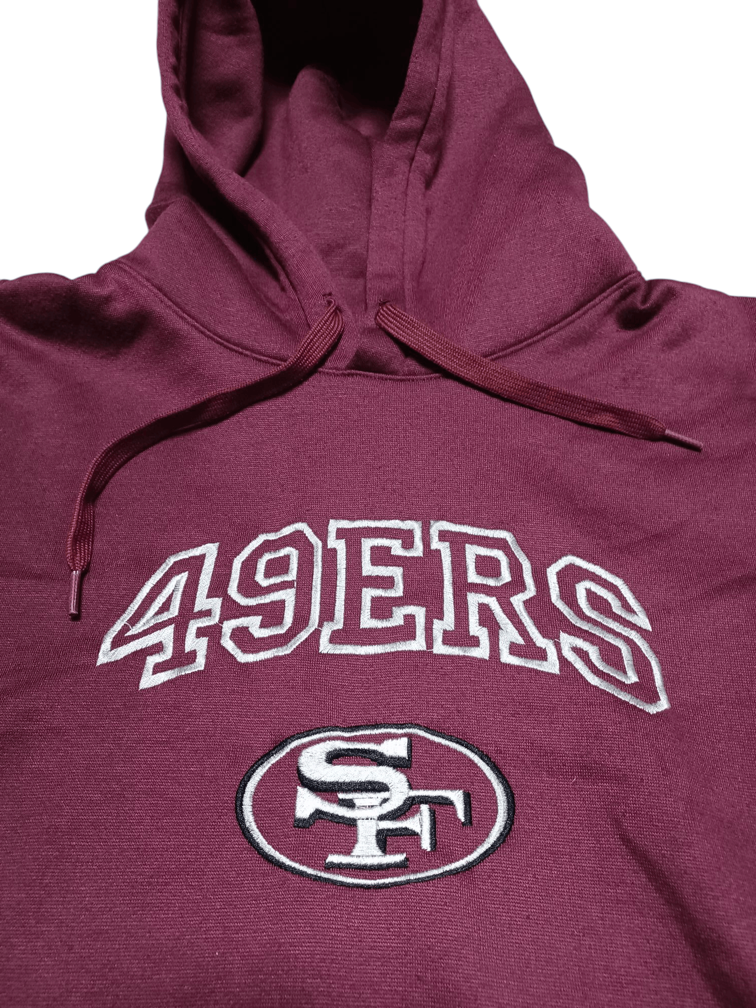 NFL SAN FRANCISCO 49ERS VINTAGE MADE IN USA HILL FIRE HOODIE Size US M / EU 48-50 / 2 - 2 Thumbnail