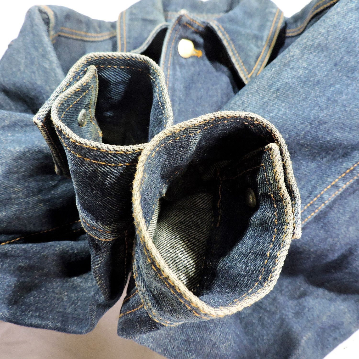 Jean Paul Gaultier JUNIOR GAULTIER LACE UP DENIM JACKET Size US M / EU 48-50 / 2 - 16 Thumbnail