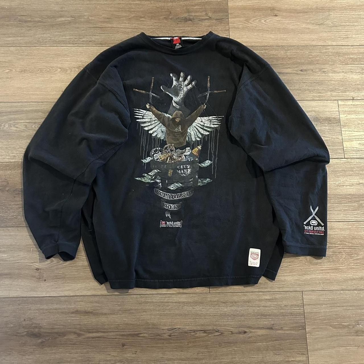 Ecko Unltd. Vintage Ecko unltd. graphic long sleeve shirt Size US XL / EU 56 / 4 - 1 Thumbnail