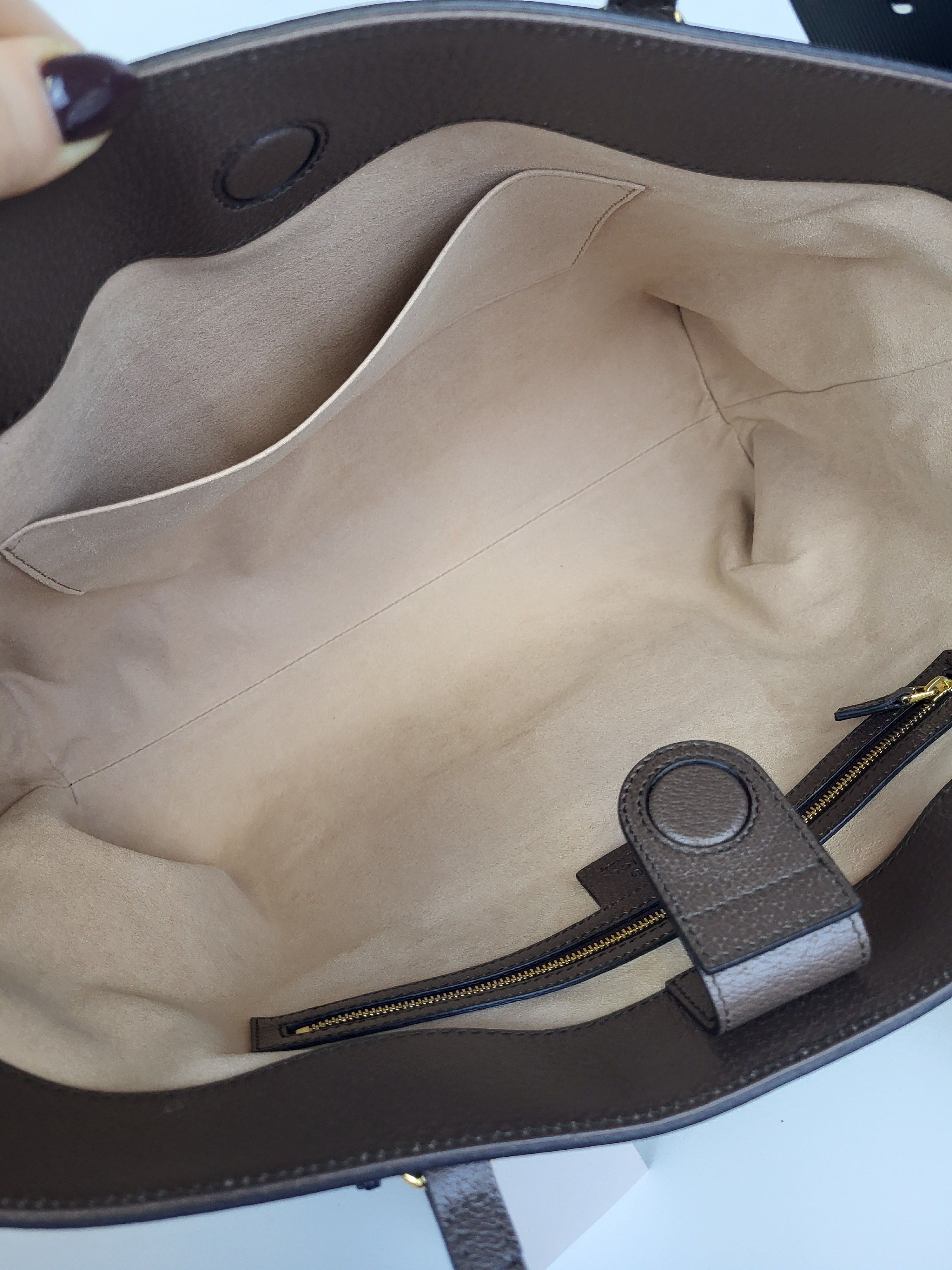 Gucci Gucci Ophidia Medium Tote Bag Monogram Canvas Size ONE SIZE - 3 Thumbnail