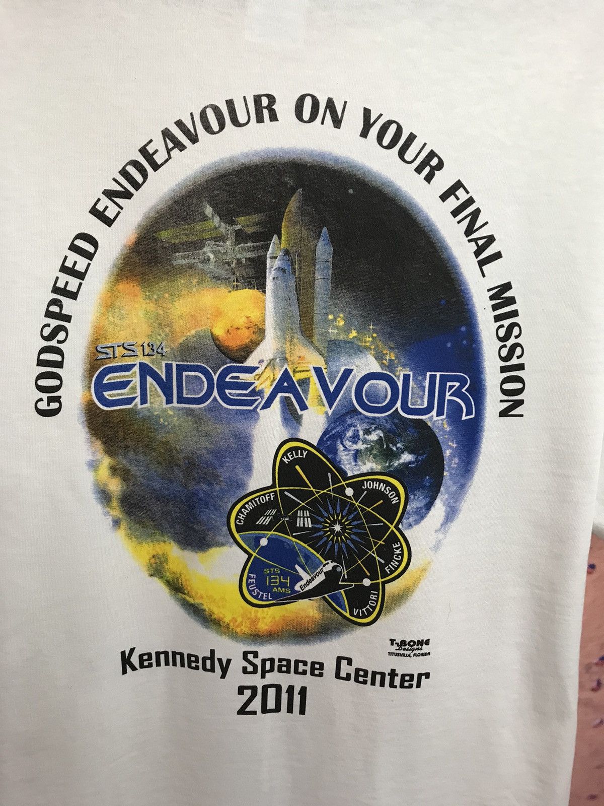 Vintage Kennedy space center NASA streetwear tee Size US L / EU 52-54 / 3 - 2 Thumbnail