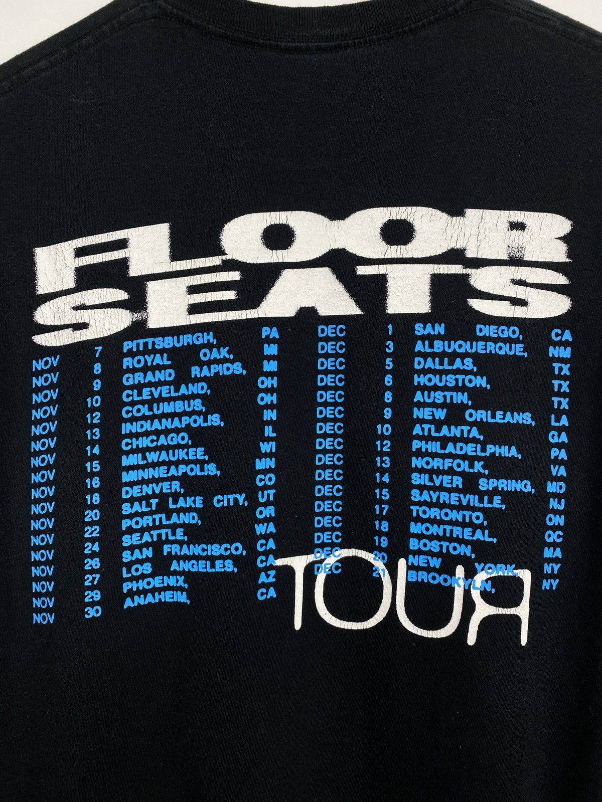 Band Tees × Rap Tees 🇺🇸 Y2K ASAP FERG Floor Seats Tour T-Shirt Rare Retro Hype Size US M / EU 48-50 / 2 - 11 Thumbnail