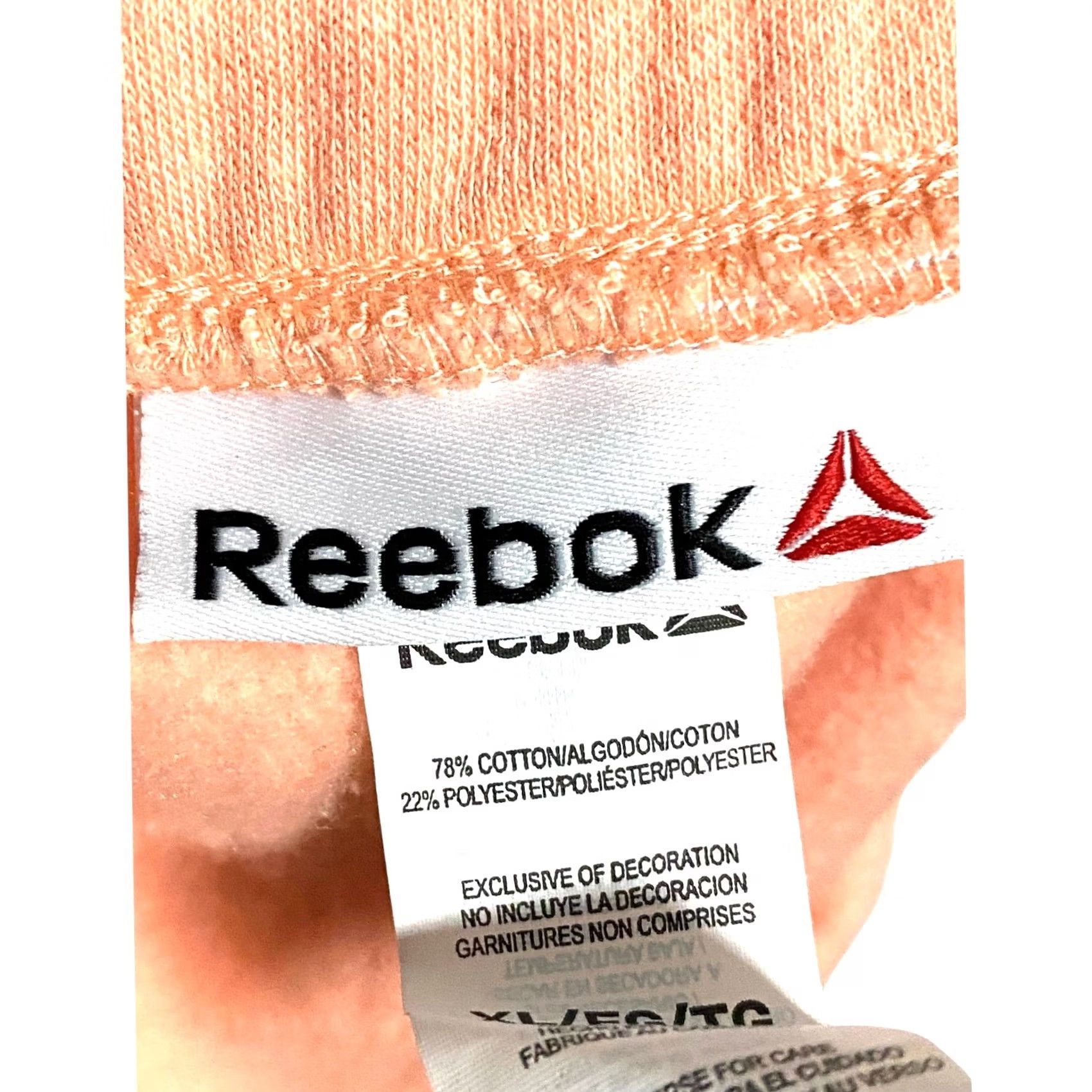 Reebok Reebok Peach Running Sweat Shorts Womens XL Athletic Athleisure Sporty Comfy NWT Size 40" / US 18 - 7 Thumbnail