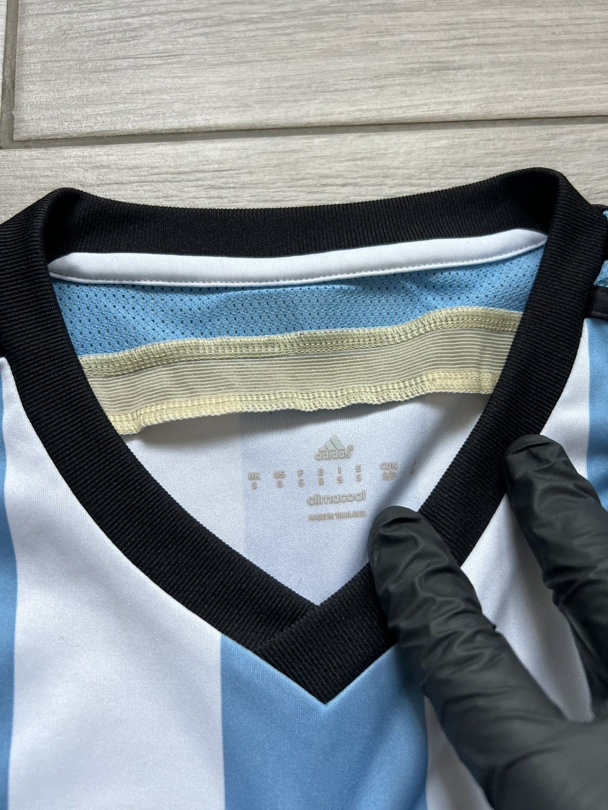 Vintage Adidas 2014 Home Argentina Soccer T-Shirt Football Jersey Size US S / EU 44-46 / 1 - 12 Thumbnail