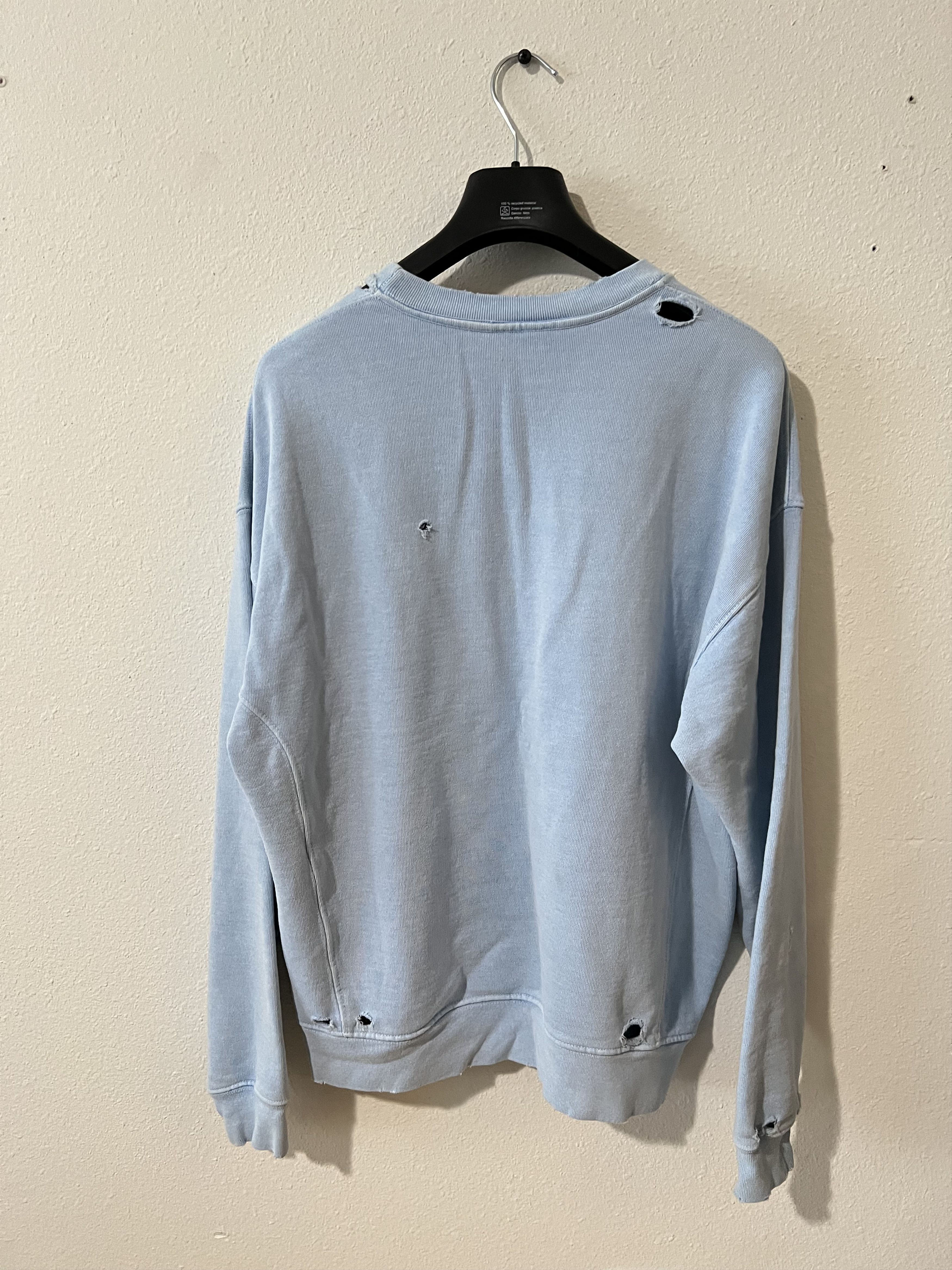 Kith Distress Russell box logo sweater Size US S / EU 44-46 / 1 - 5 Thumbnail