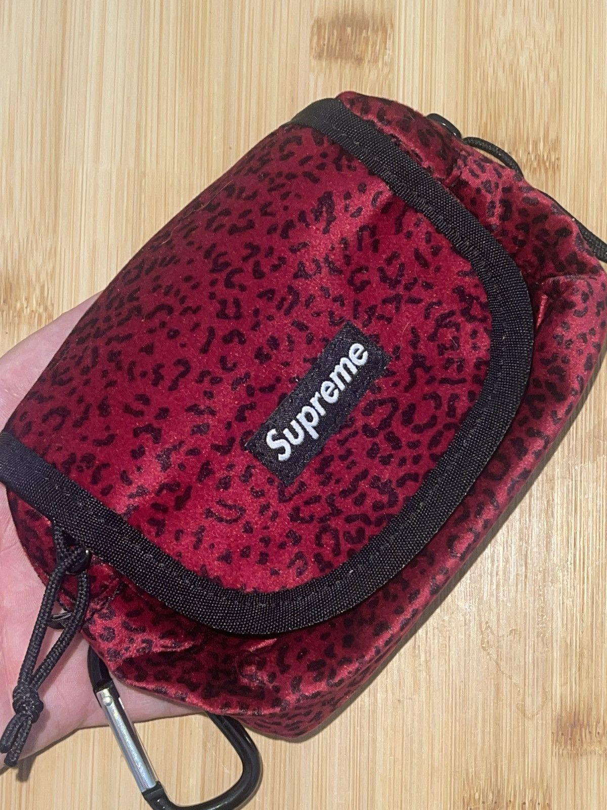 Supreme Supreme Red Leopard Pouch Bag Size ONE SIZE - 2 Thumbnail