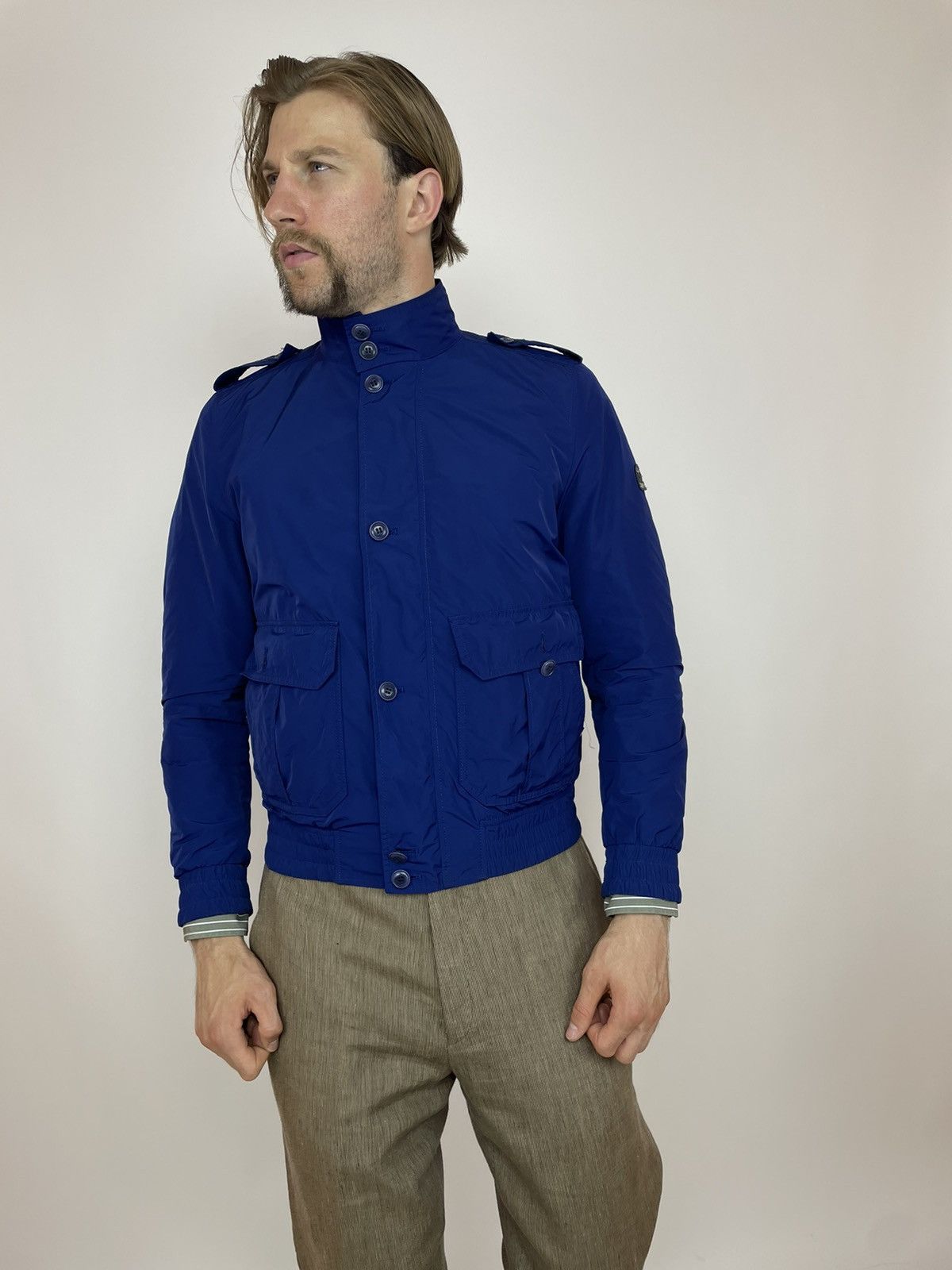 Joop! JOOP NYLON BOMBER JACKET Mens size 48 Size US M / EU 48-50 / 2 - 3 Thumbnail