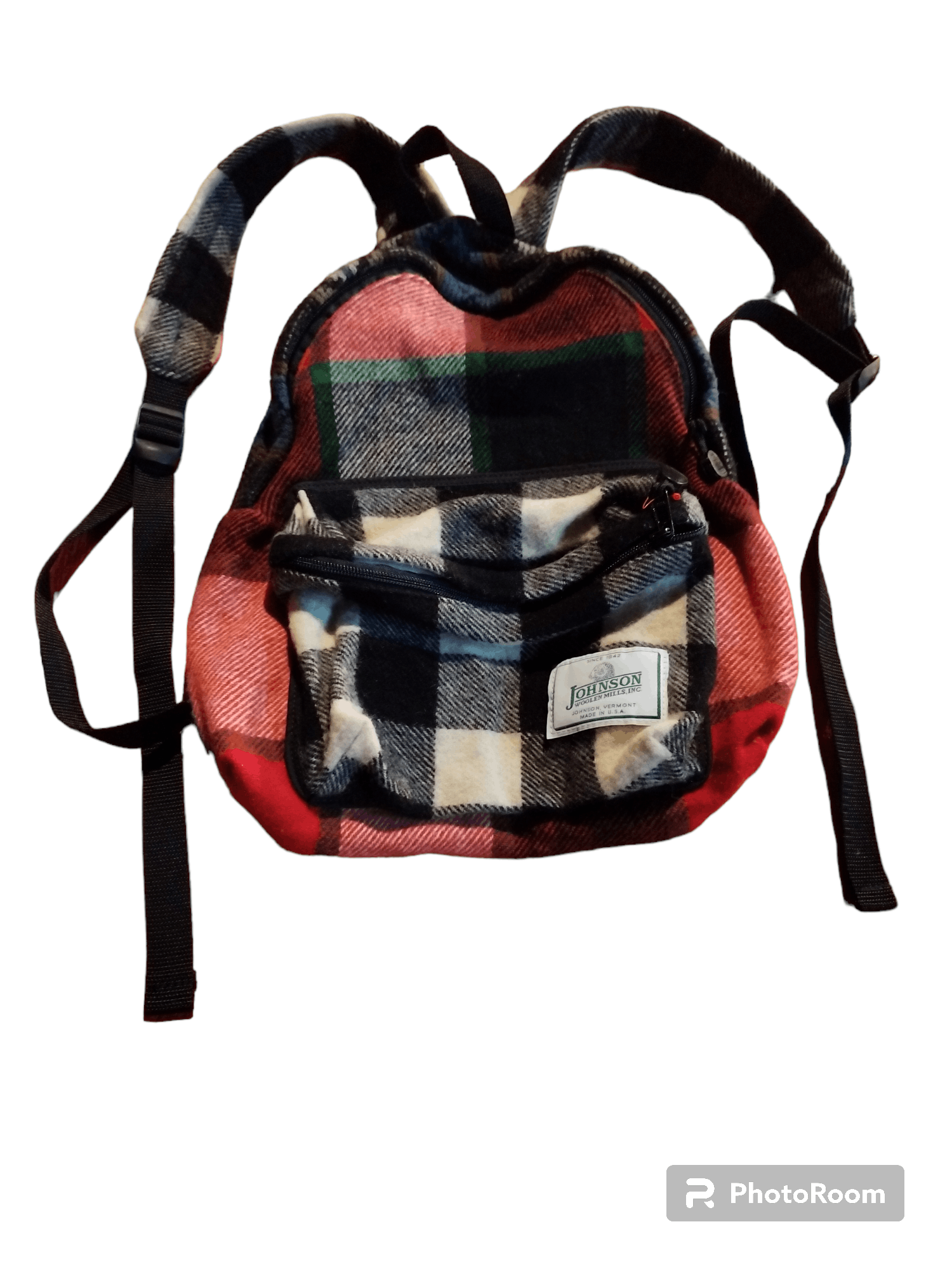 Johnson Woolen Mills Johnson Woolen mills patchwork wool bag Size ONE SIZE - 1 Thumbnail