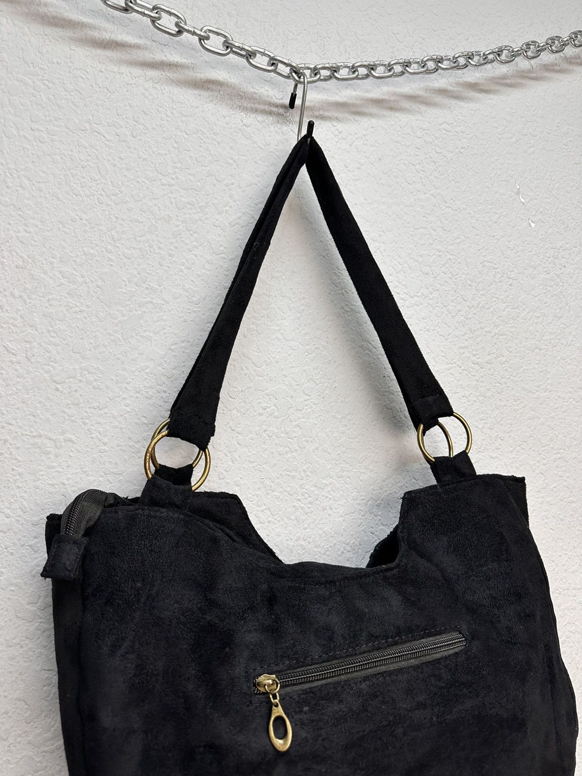 Just Cavalli Rundholz Black Studded Tote Shoulder Bag 30x40cm Size ONE SIZE - 9 Thumbnail