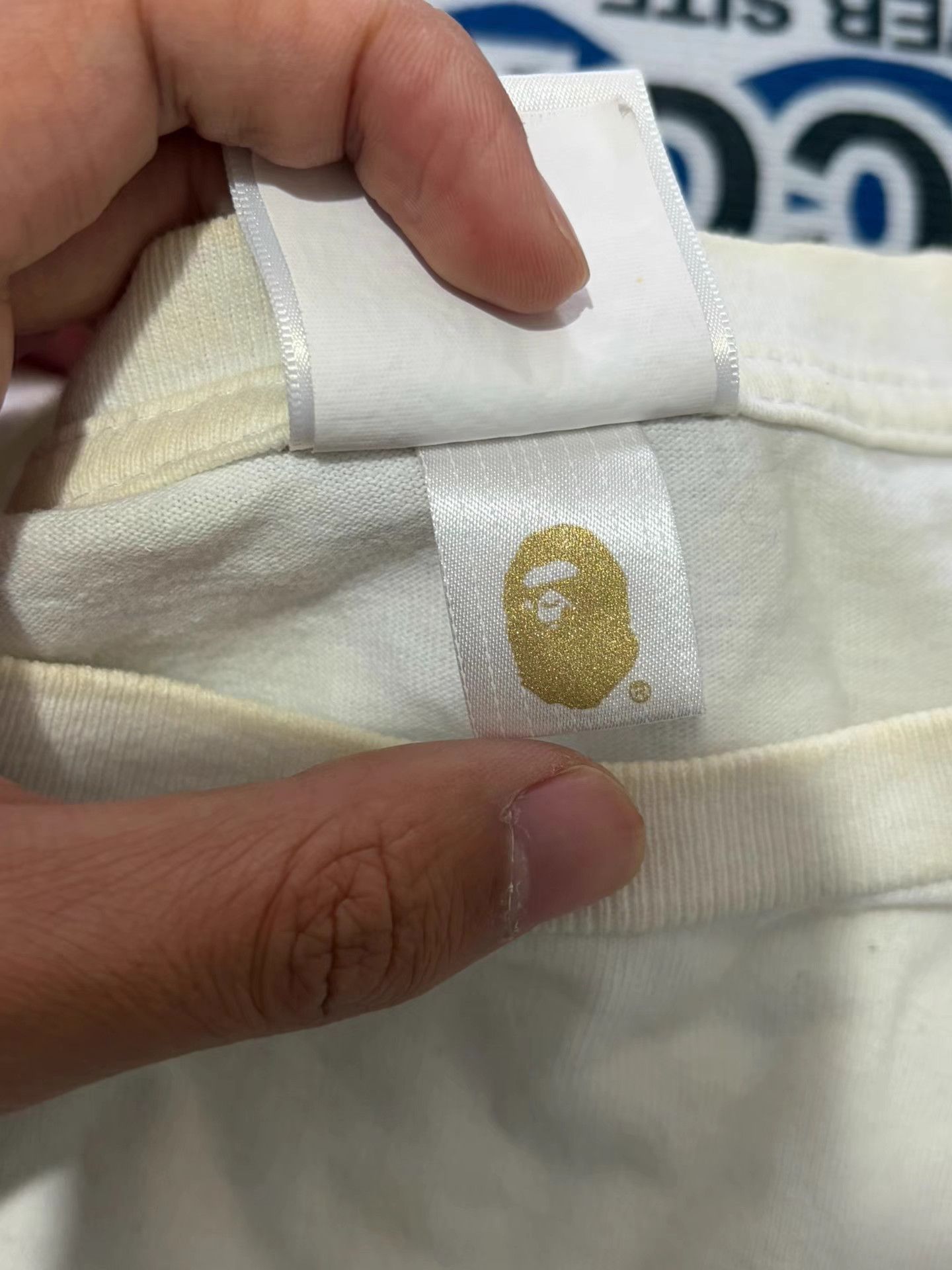 Bape Bape Ape Head White Short Sleeve Tee Size US S / EU 44-46 / 1 - 4 Thumbnail