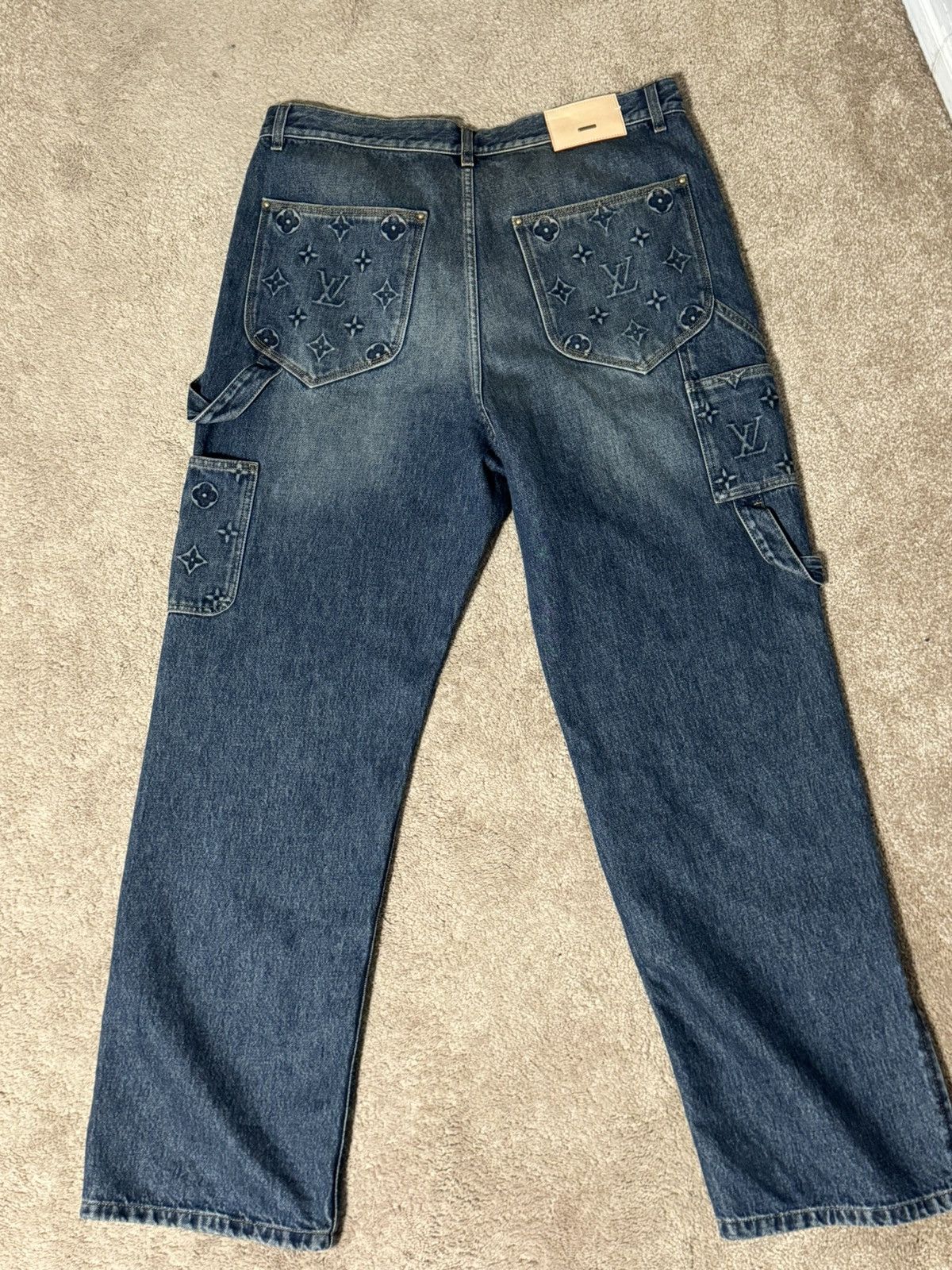 Louis Vuitton Louis Vuitton x Virgil Abloh Carpenter Jeans Size US 36 / EU 52 - 2 Thumbnail