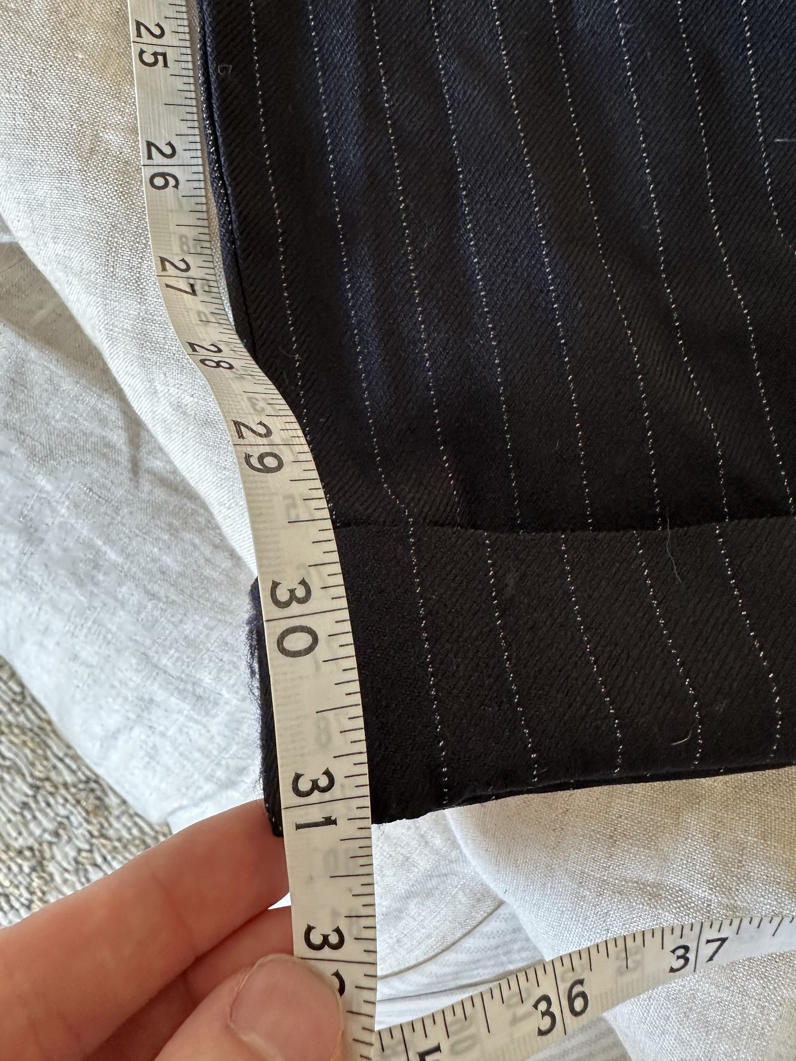 Comme des Garcons Comme des Garcons Homme Deux Pinstriped Trousers Size US 32 / EU 48 - 7 Thumbnail