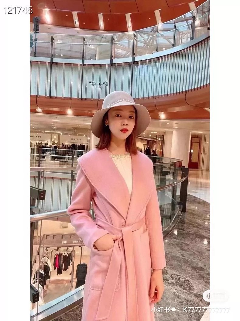 Max Mara Max Mara Pink Camel Belted Midi Coat Size S / US 4 / IT 40 - 7 Thumbnail