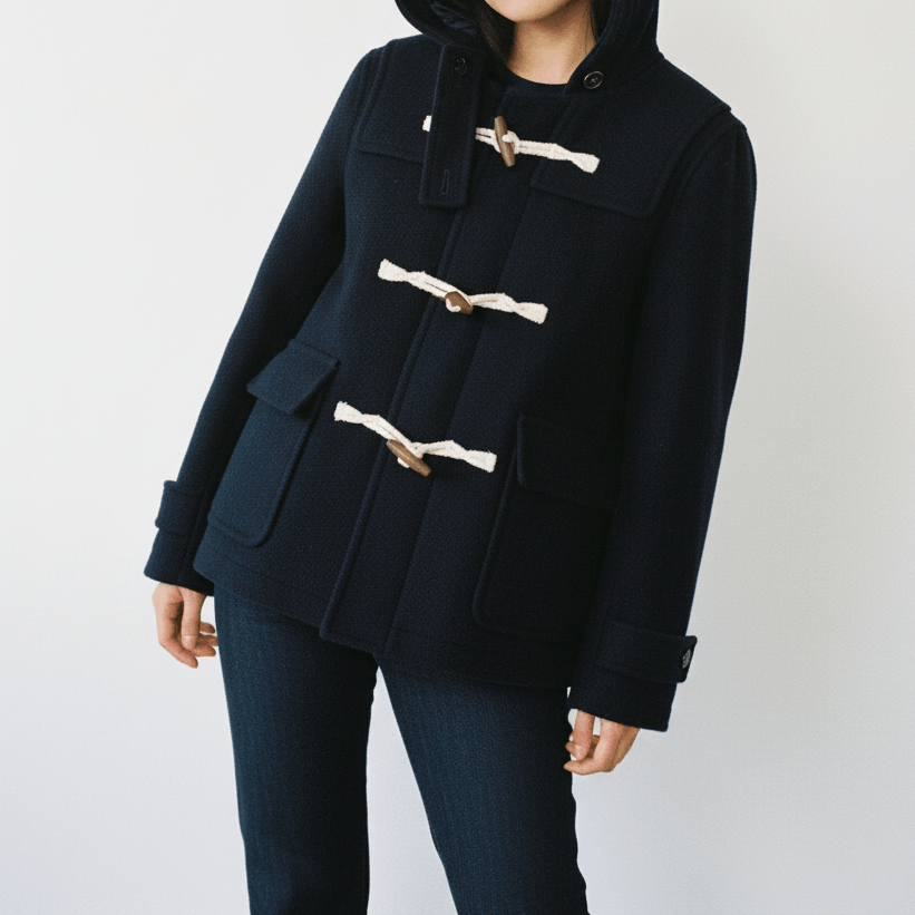 Beams Plus ⚡ Final Drop! Cropped Duffel Coat Wool Winter Jacket Size S / US 4 / IT 40 - 1 Thumbnail