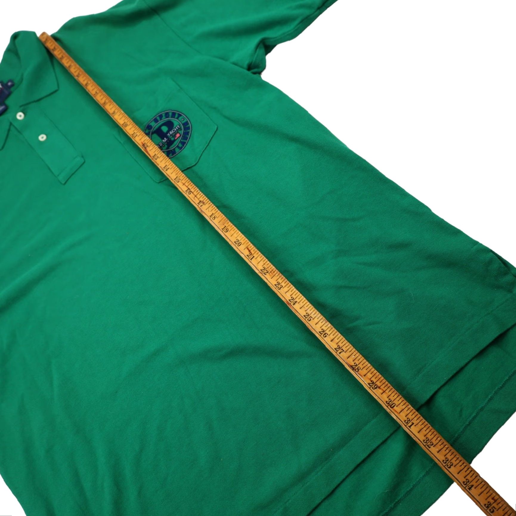 Polo Ralph Lauren VINTAGE Polo Ralph Lauren Polo Sport Men XL Yacht Challenge Polo Shirt Green Mens XL Polo Shirt Yacht Challenge Green Polo Ralph Lauren Size US XL / EU 56 / 4 - 7 Thumbnail
