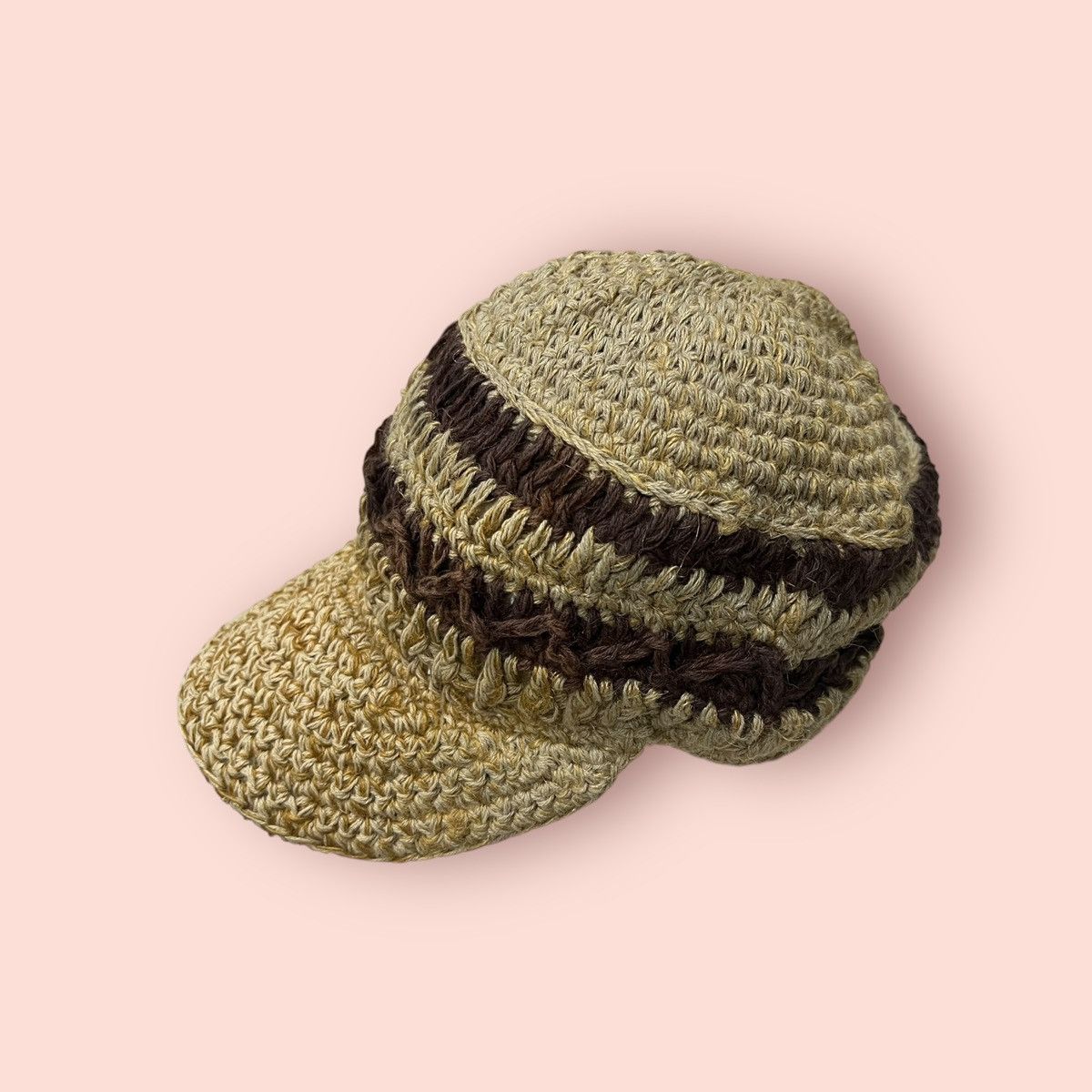 Global Work × Japanese Brand × Vintage VINTAGE GLOBAL WORK COTTON LINEN STRAW HAT Size ONE SIZE - 20 Thumbnail