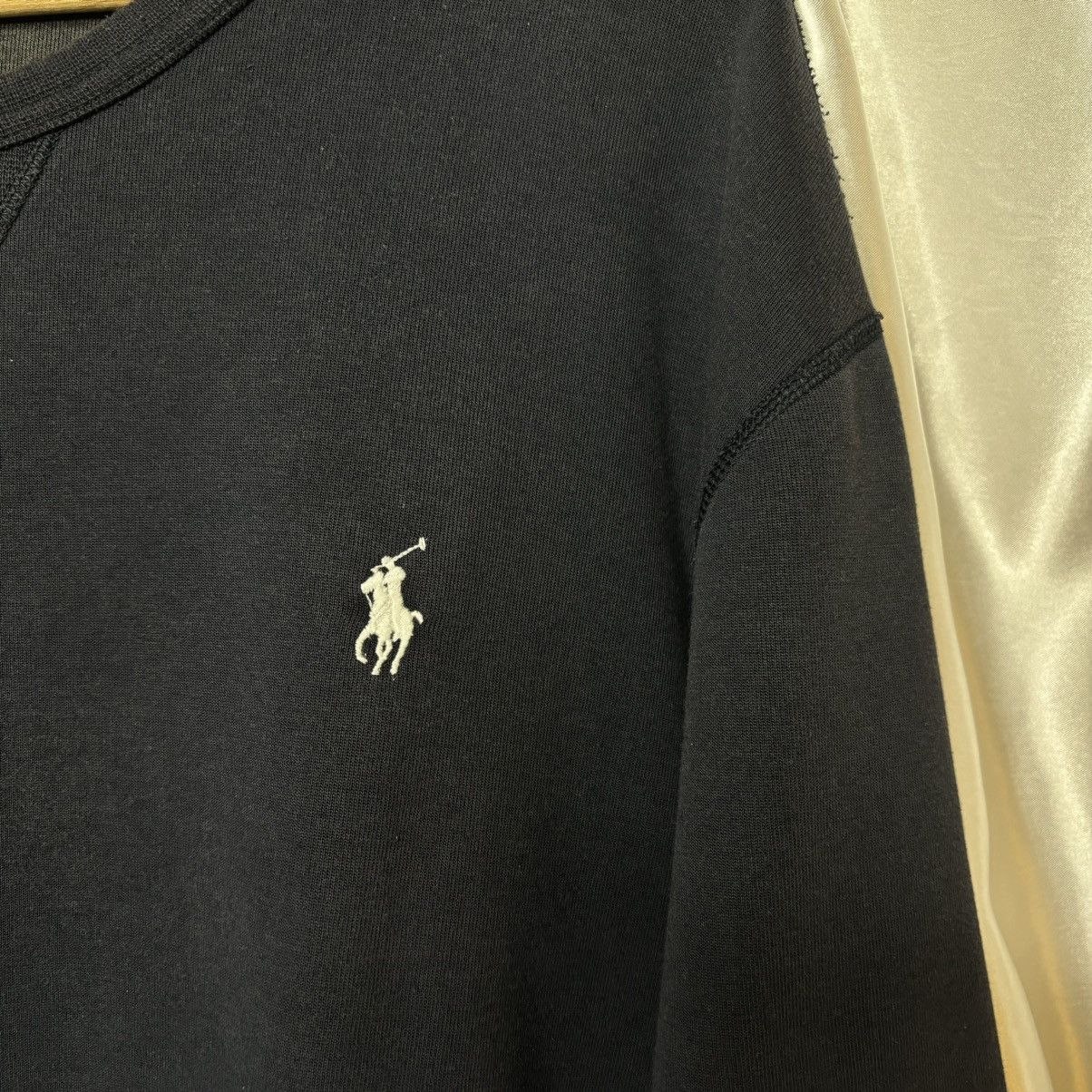 Polo Ralph Lauren × Ralph Lauren Navy Polo Ralph Lauren crewneck with logo basic Size US XXL / EU 58 / 5 - 8 Thumbnail