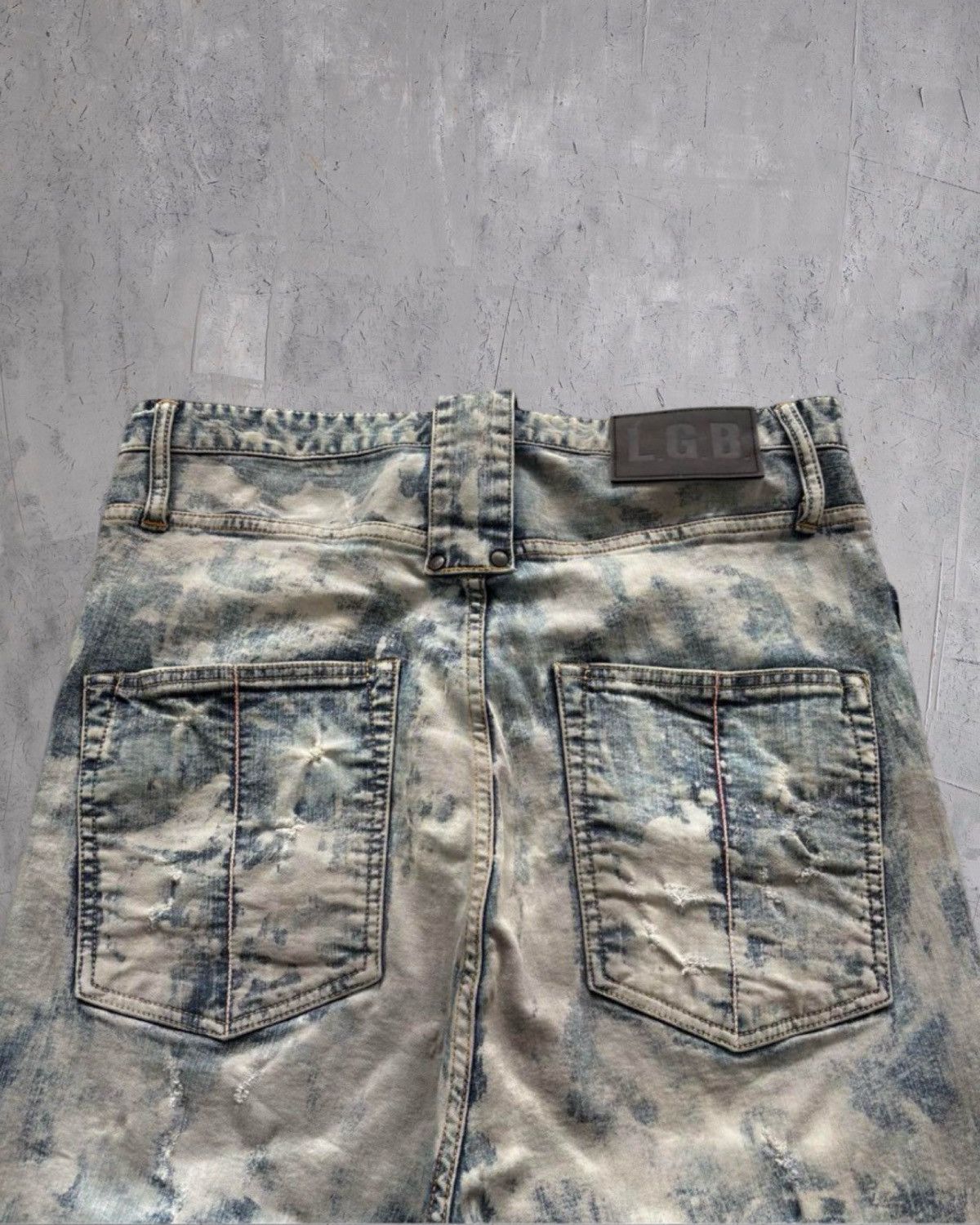 If Six Was Nine × Japanese Brand × Le Grande Bleu (L.G.B.) L.G.B cropped pants Size US 28 / EU 44 - 6 Thumbnail