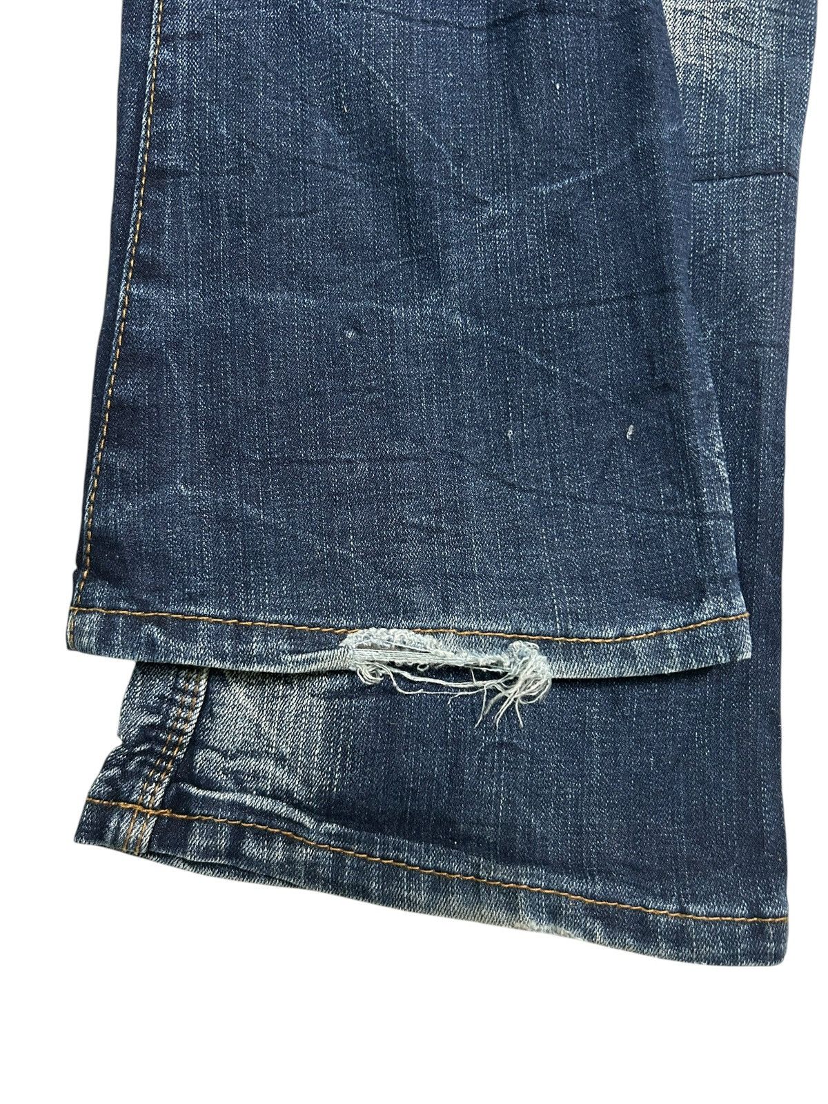If Six Was Nine × Le Grande Bleu (L.G.B.) × Nicole Club Nicole Club For Men MultiPocket Punk Style Distressed Jeans Size US 32 / EU 48 - 12 Thumbnail