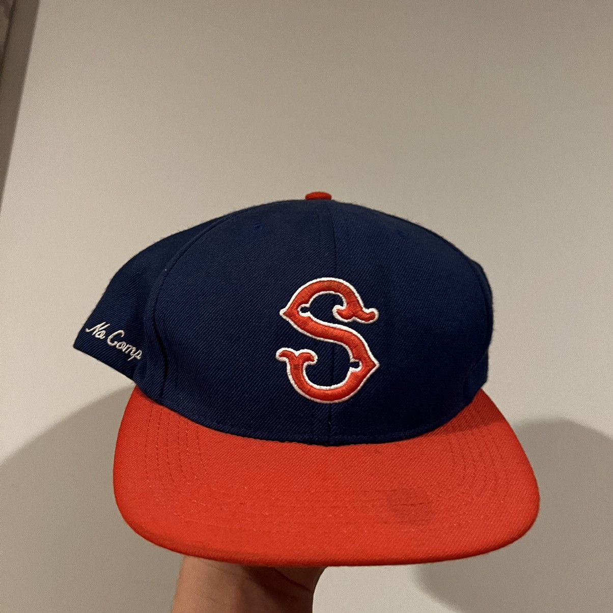 Supreme Supreme No Comp S Logo SnapBack Hat Size ONE SIZE - 2 Thumbnail